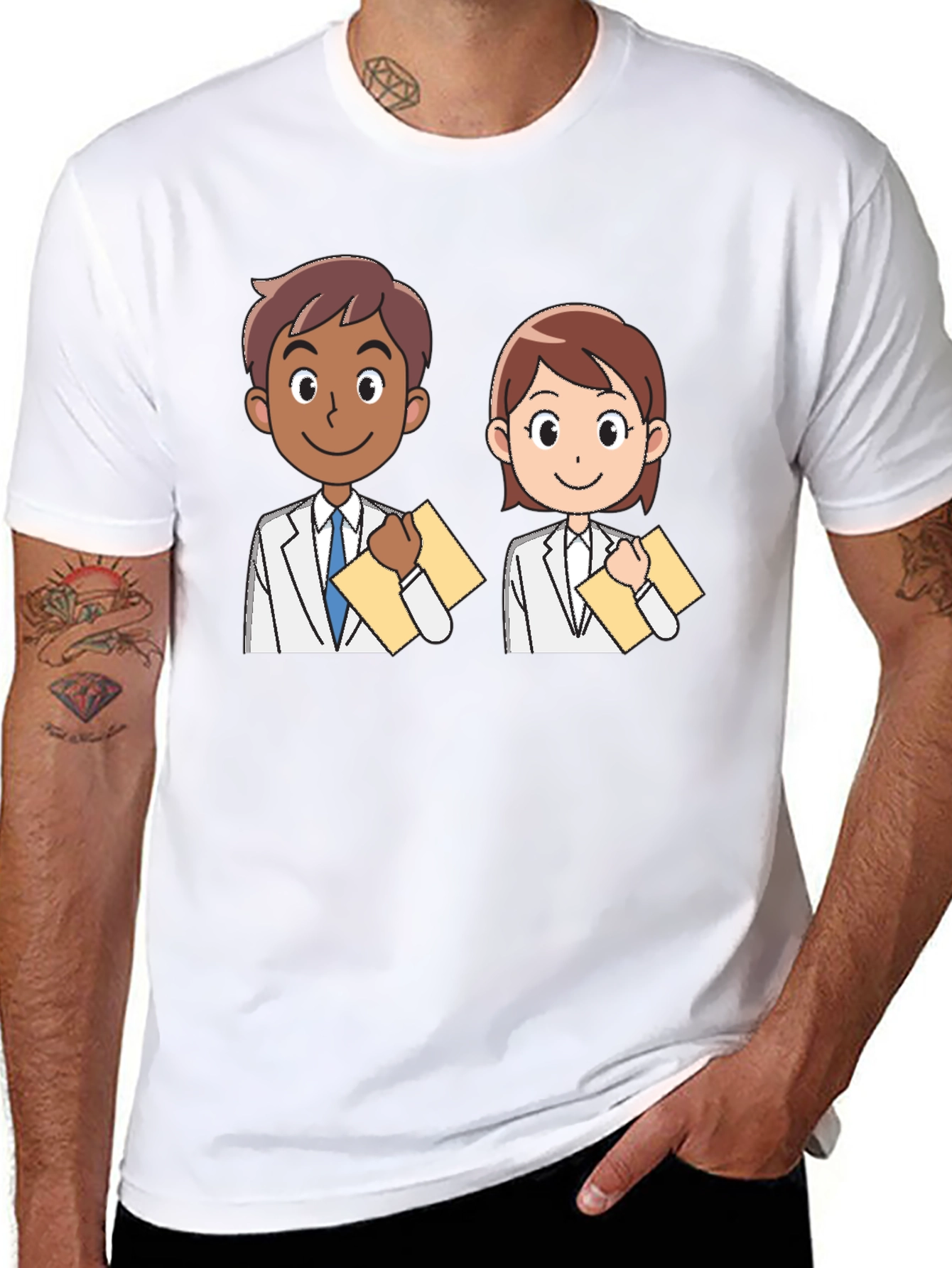 Cartoon Doctor T-Shirt