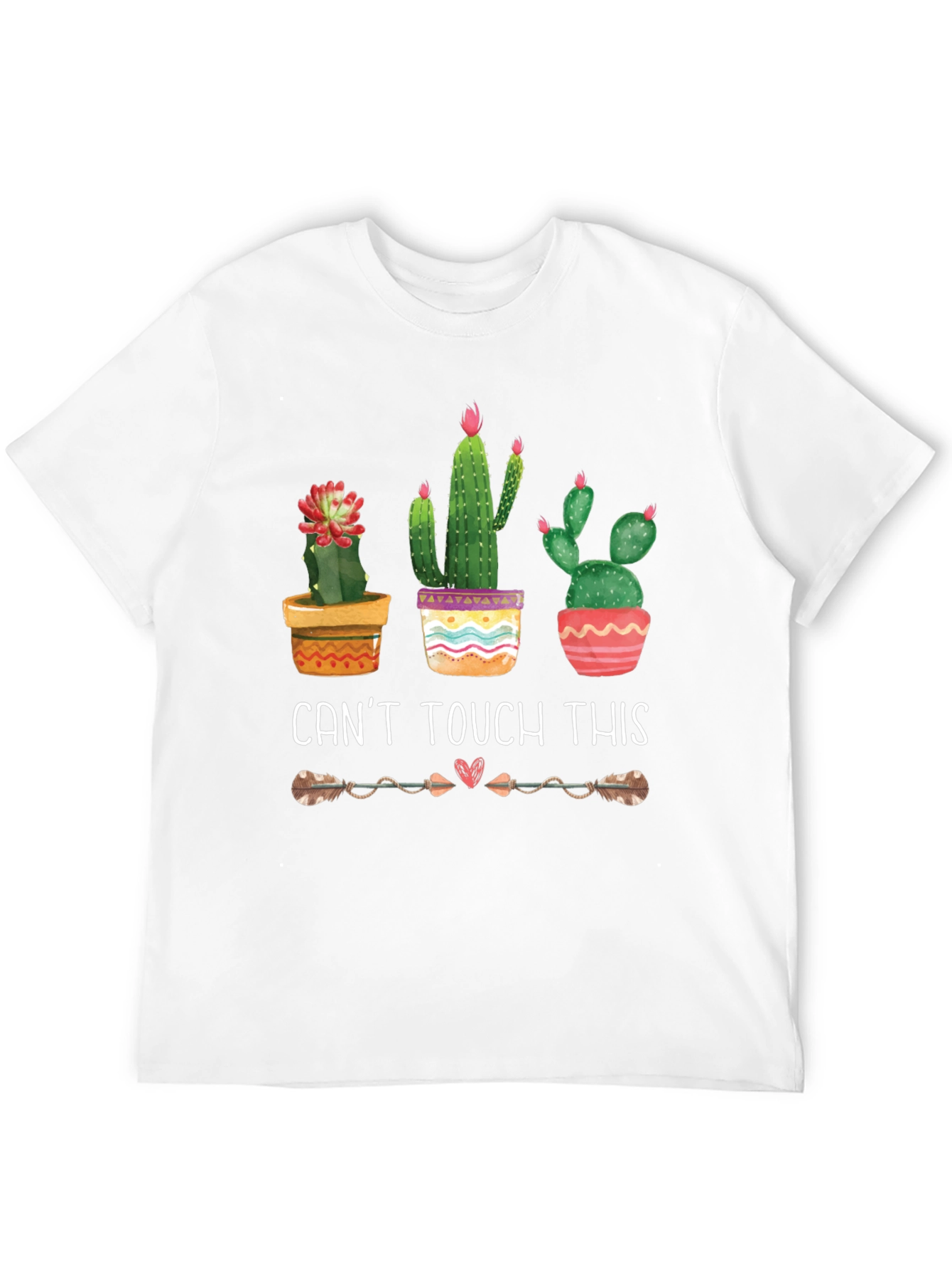 Cactus Graphic T-Shirt - Cant Touch This Design