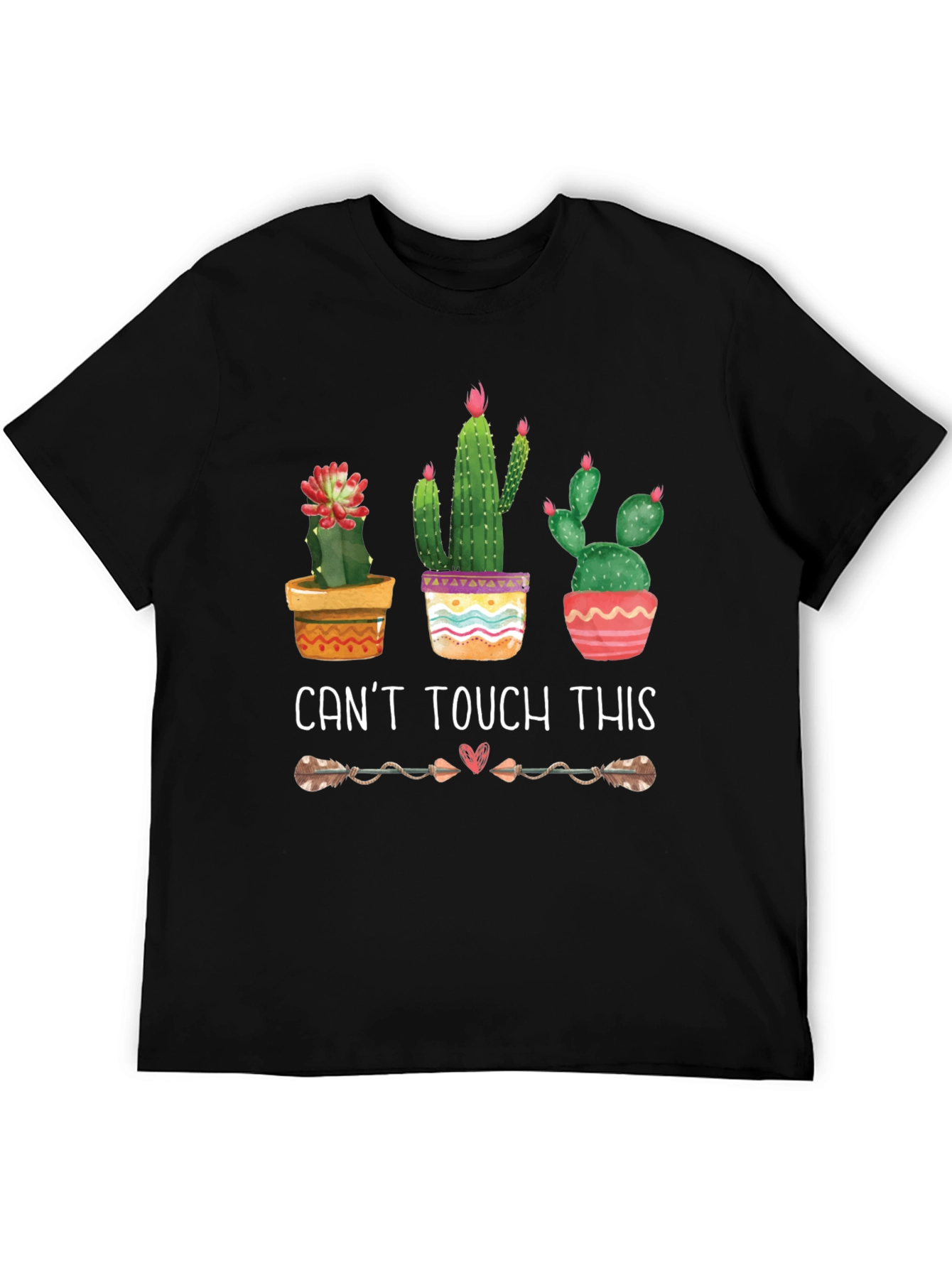 Cactus Graphic T-Shirt - Cant Touch This Design