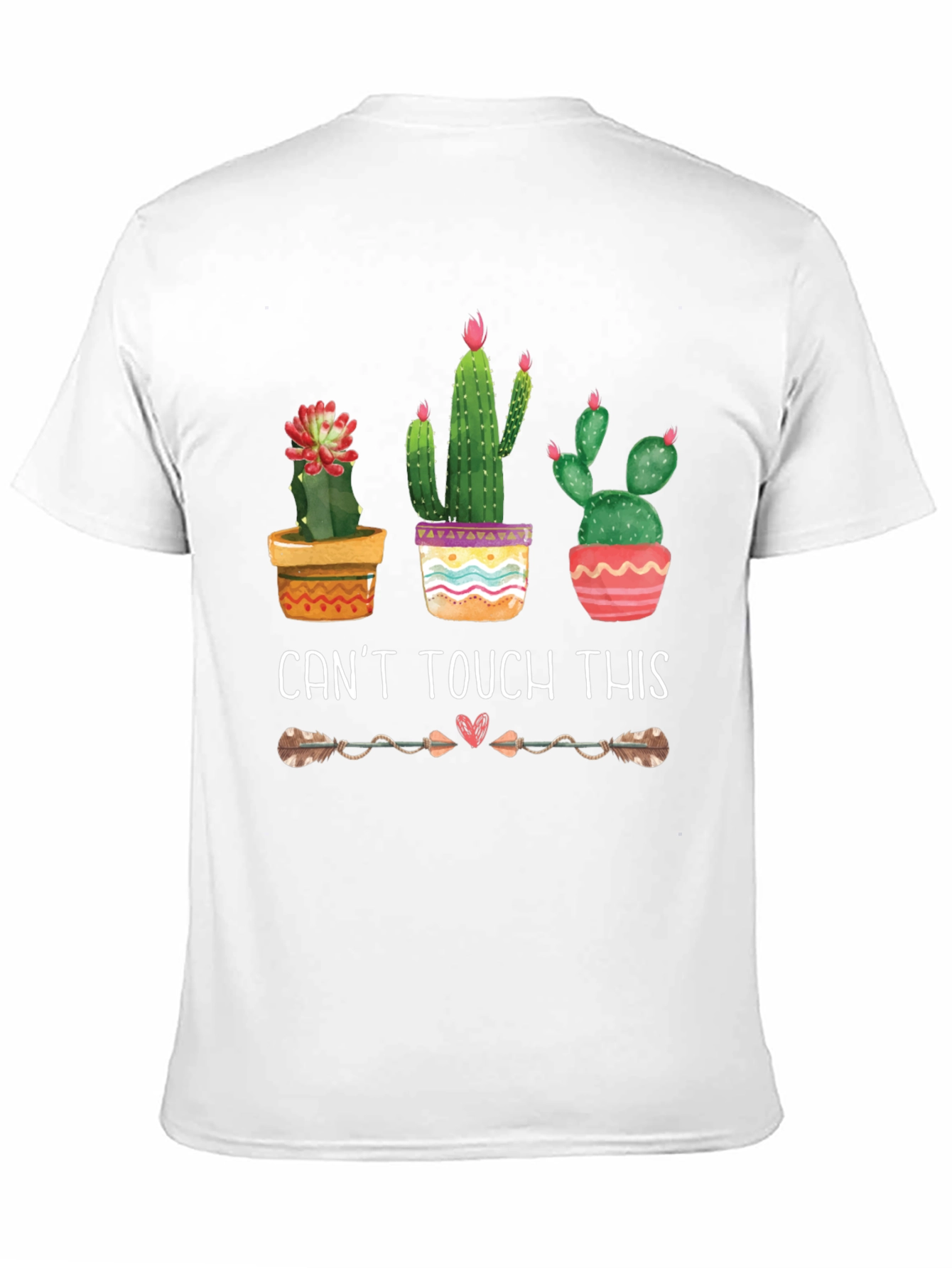 Cactus Graphic T-Shirt - Cant Touch This Design