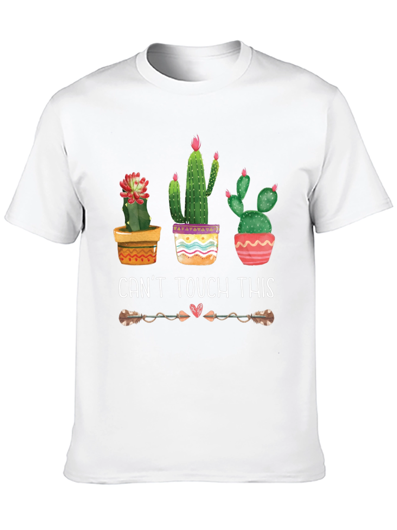 Cactus Graphic T-Shirt - Cant Touch This Design