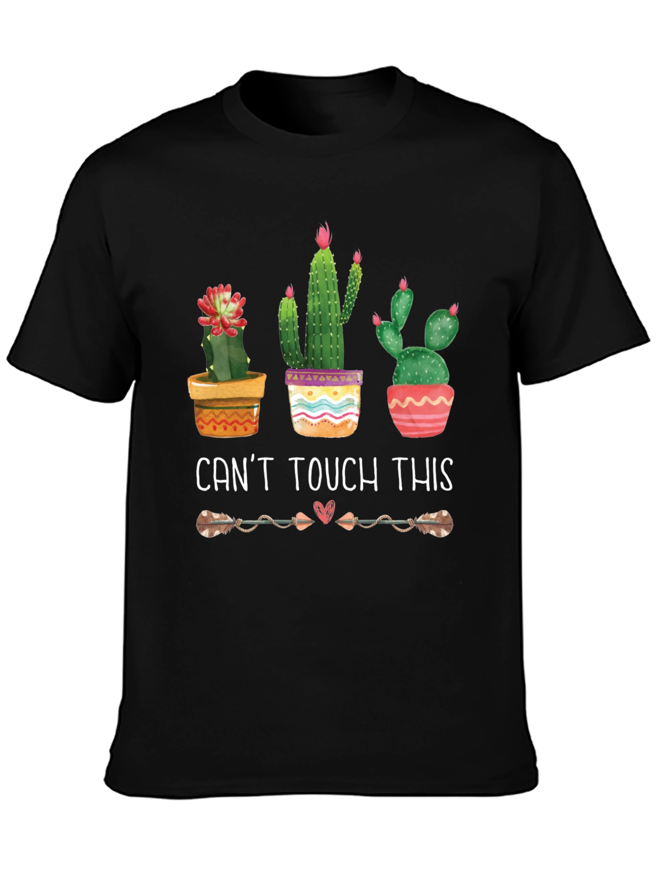 Cactus Graphic T-Shirt - Cant Touch This Design
