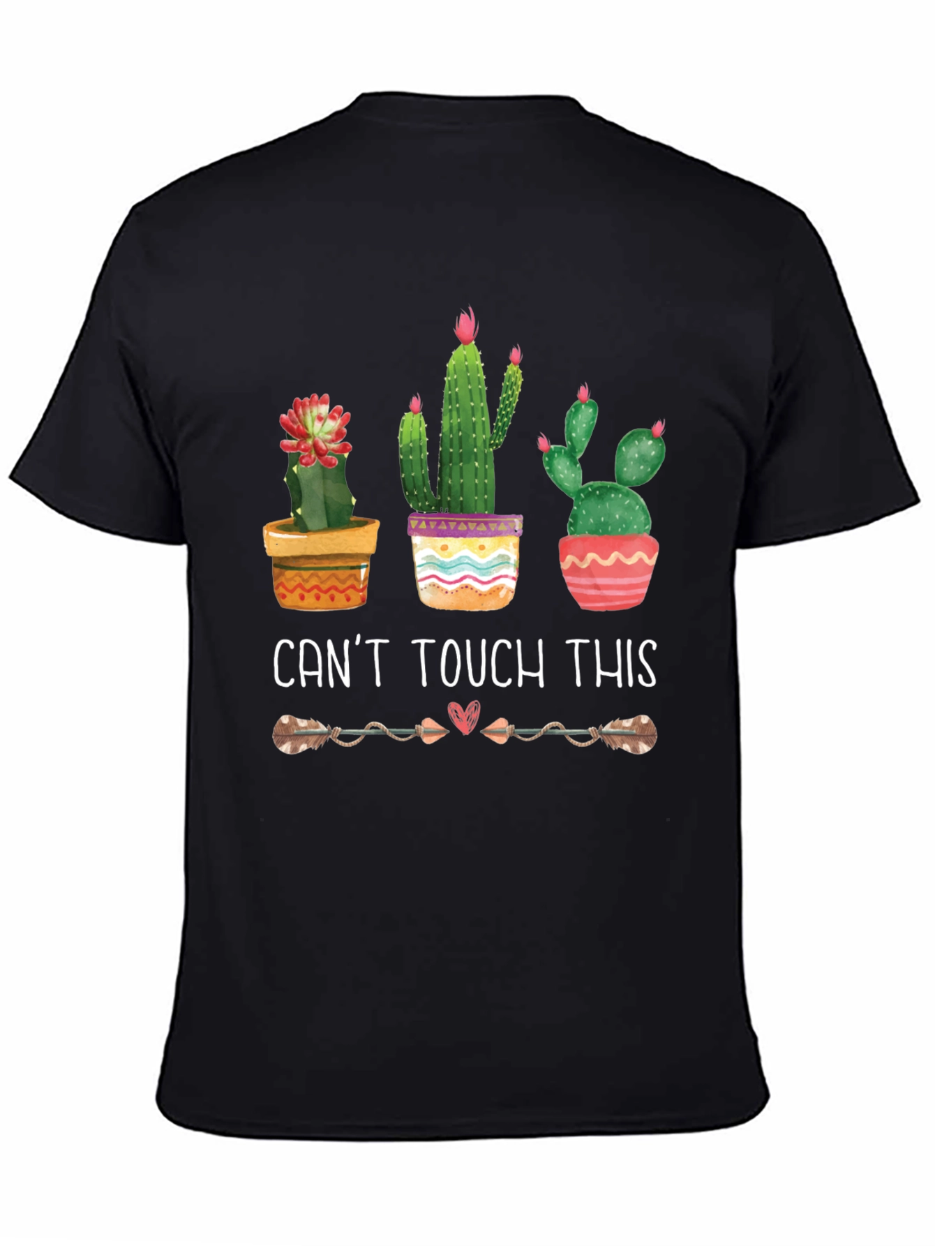 Cactus Graphic T-Shirt - Cant Touch This Design