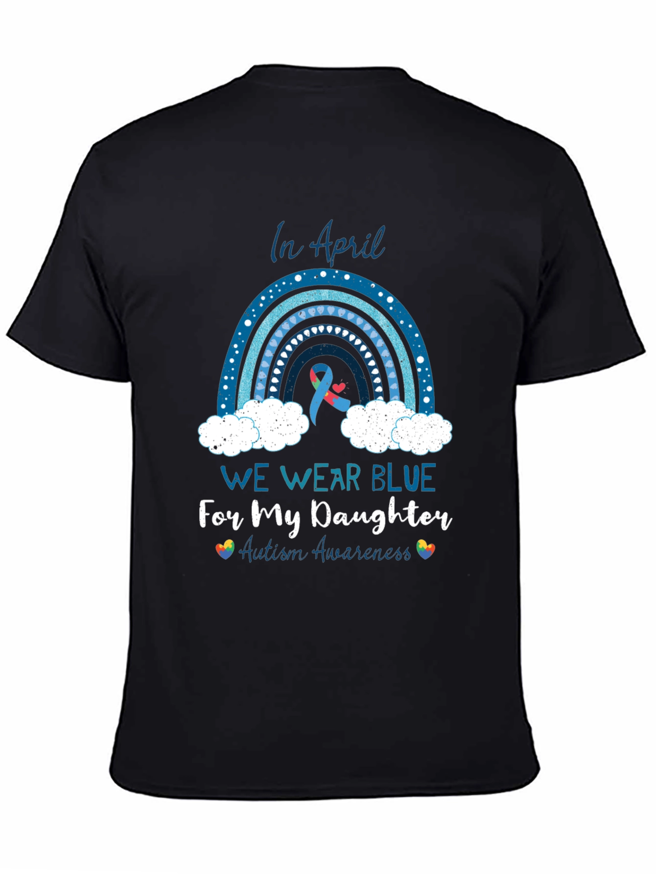 Autism Awareness T-Shirt: In April We Wear Blue
