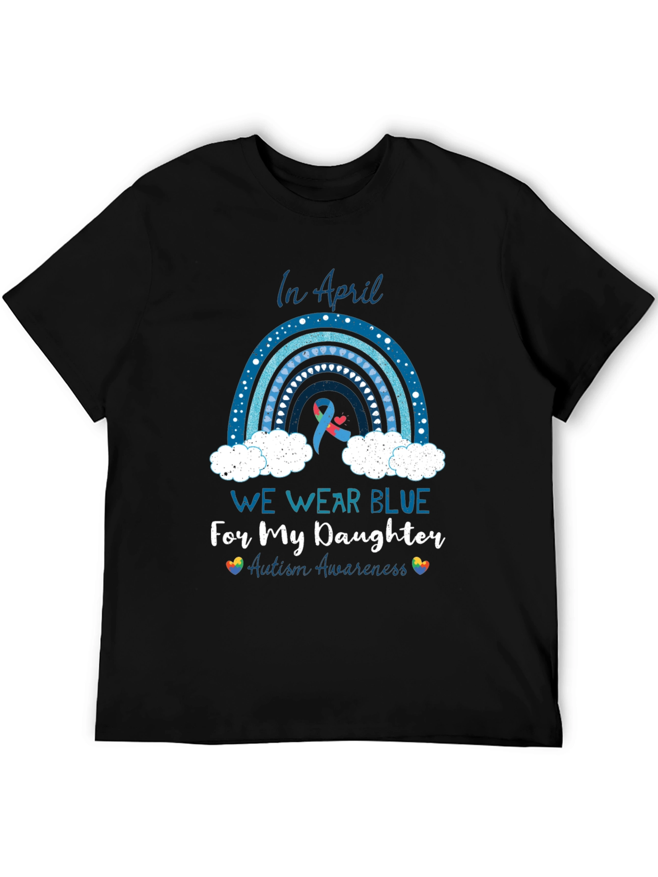 Autism Awareness T-Shirt: In April We Wear Blue