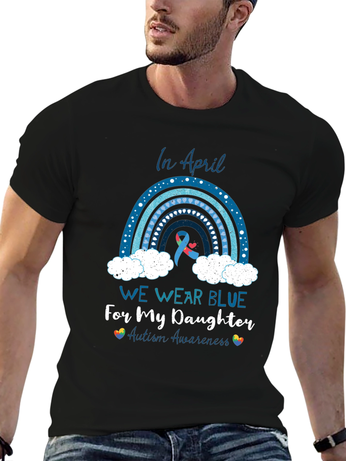 Autism Awareness T-Shirt: In April We Wear Blue