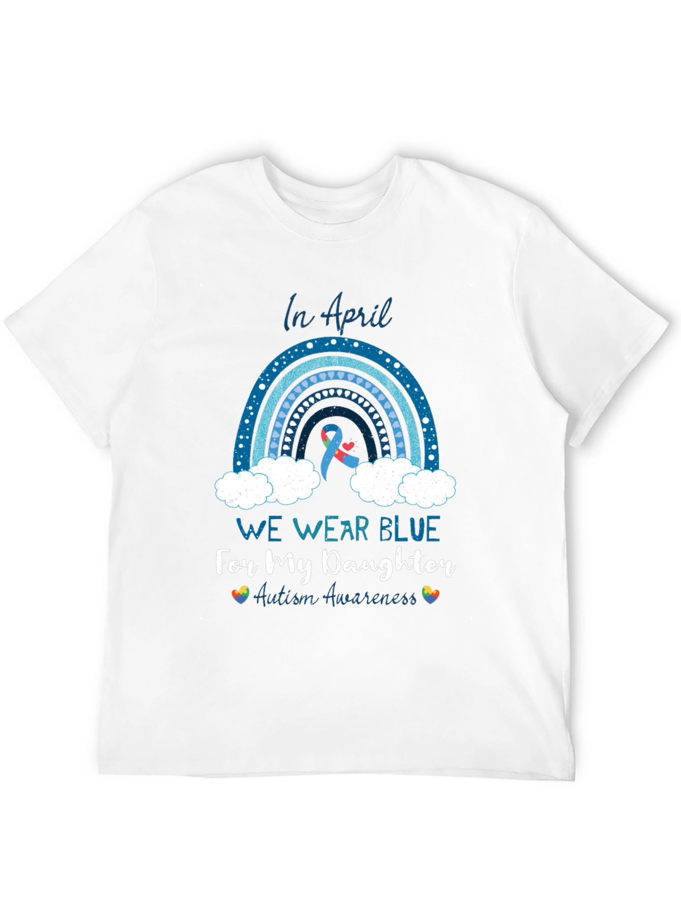 Autism Awareness T-Shirt: In April We Wear Blue