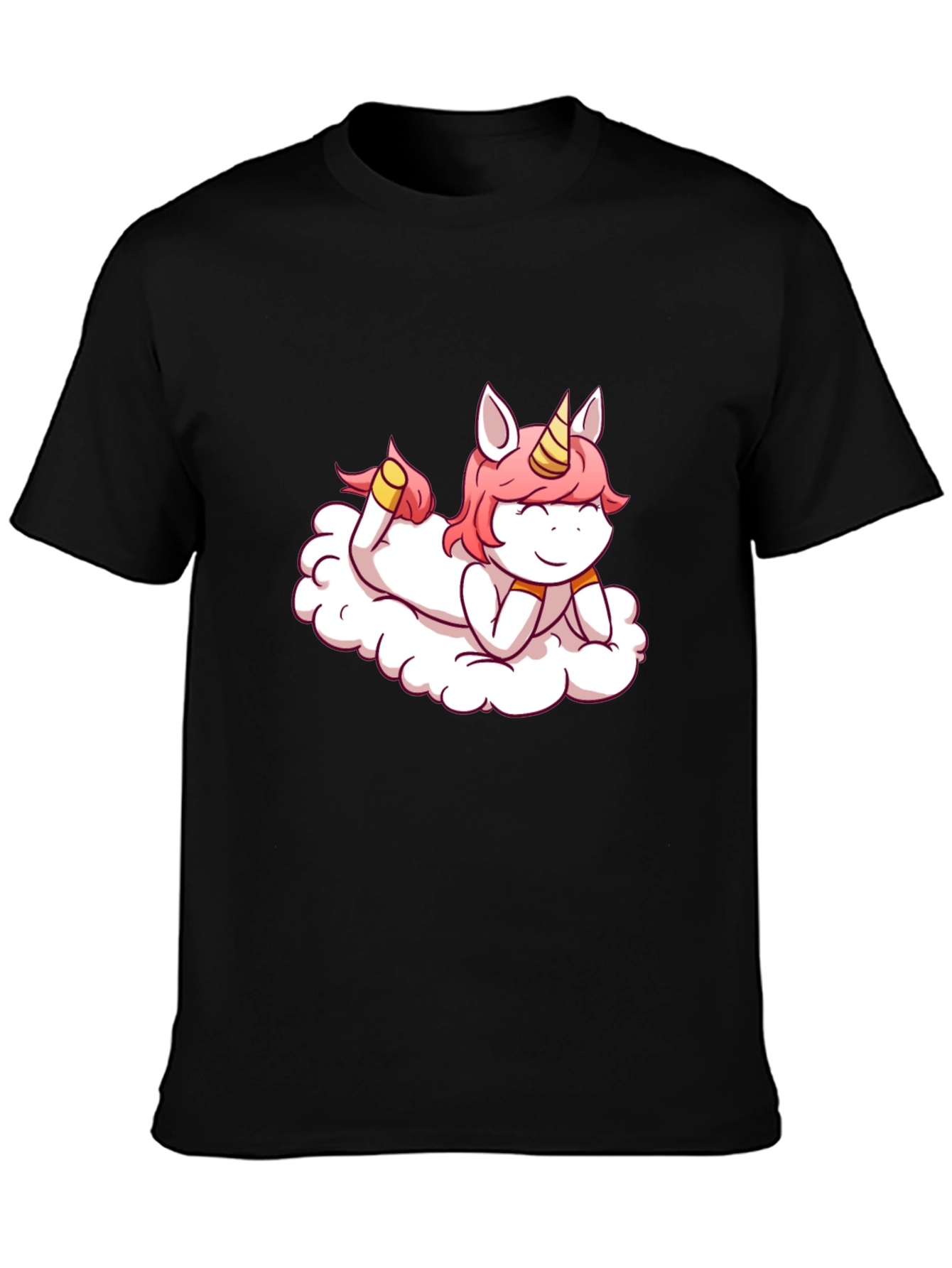 Unicorn on a Cloud Graphic Tee
