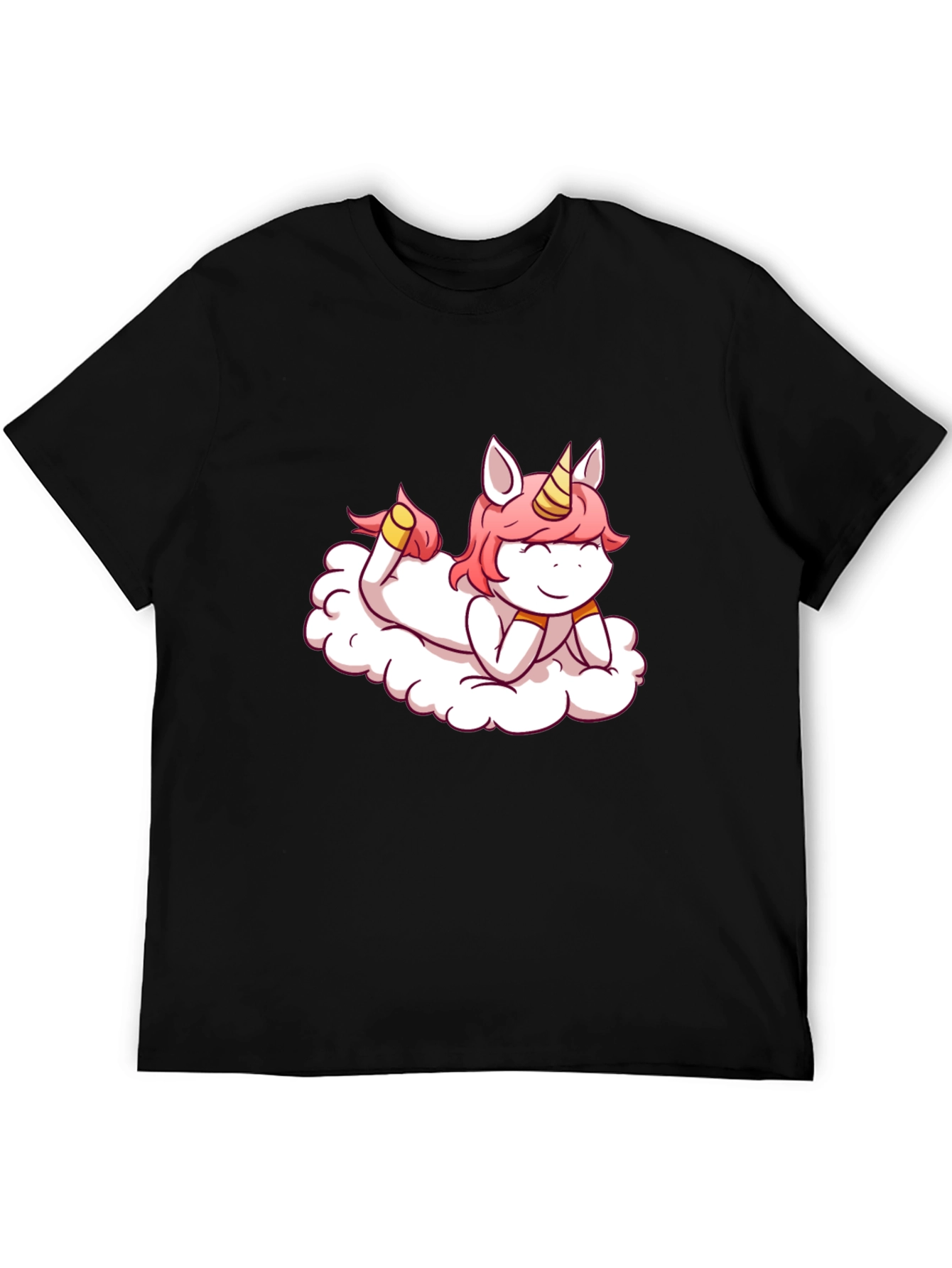 Unicorn on a Cloud Graphic Tee