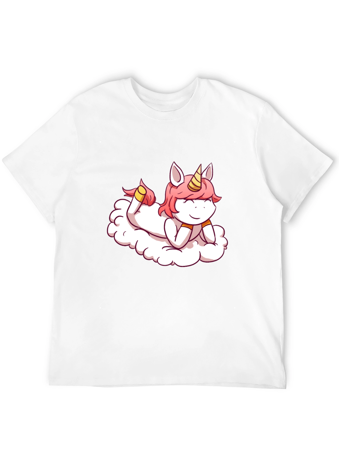 Unicorn on a Cloud Graphic Tee