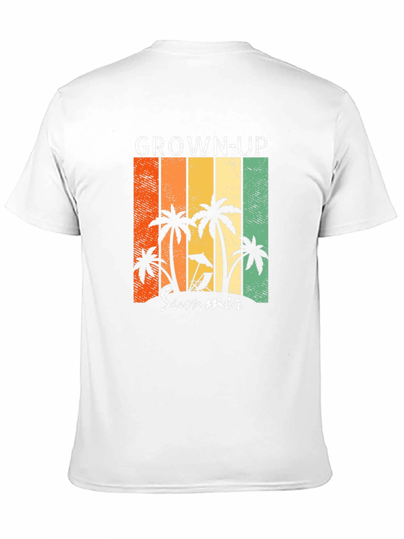 Grown-Up Summer Graphic T-Shirt
