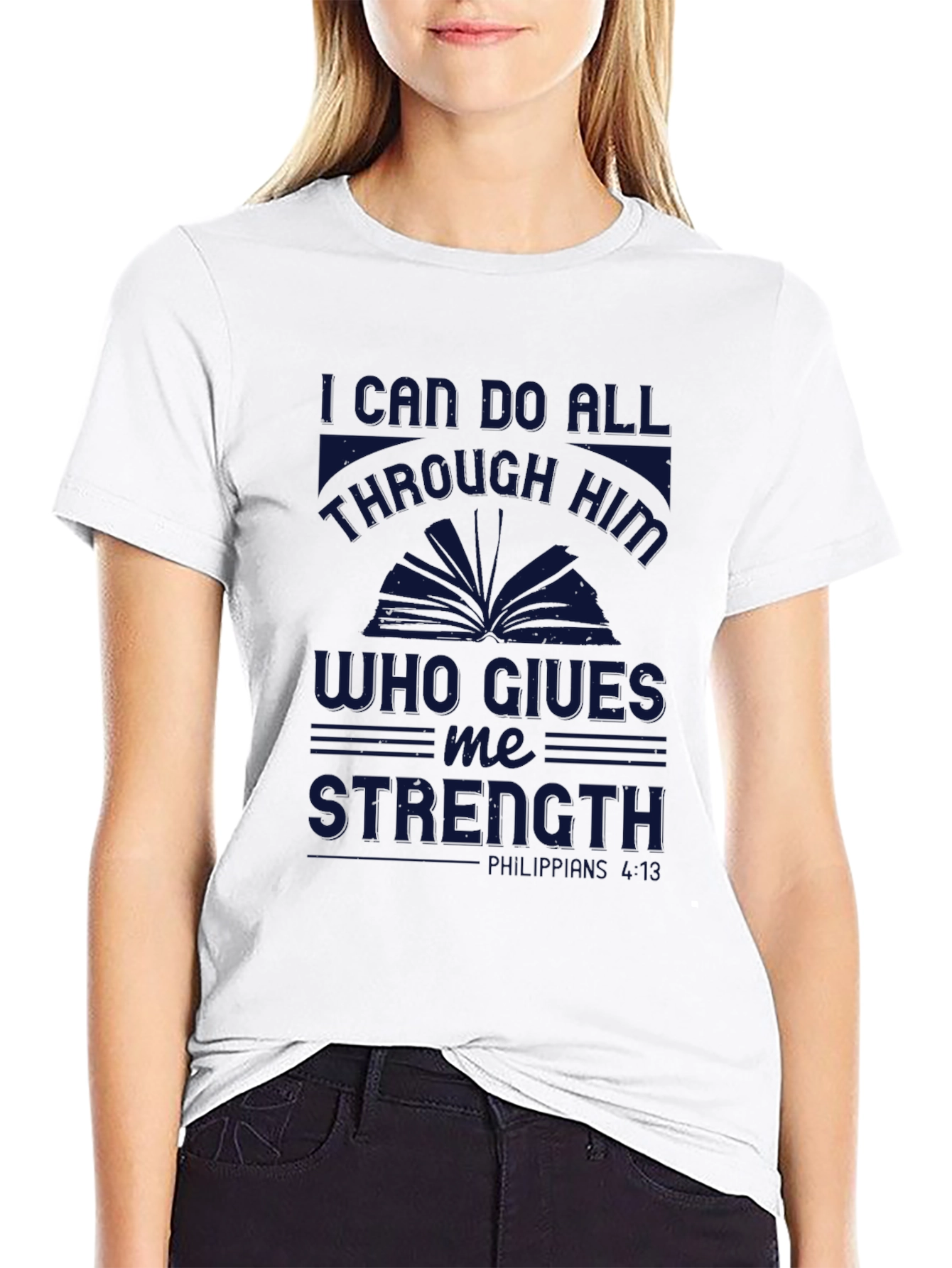 Faith Based Graphic T-Shirt I Can Do All Things