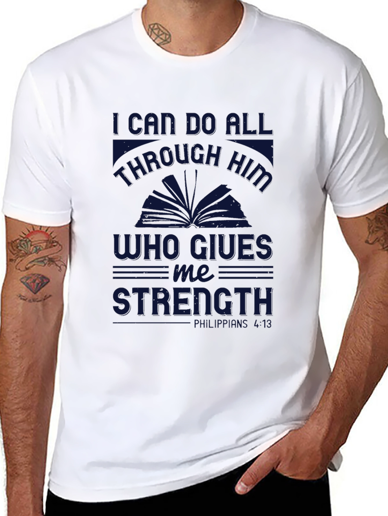 Faith Based Graphic T-Shirt I Can Do All Things