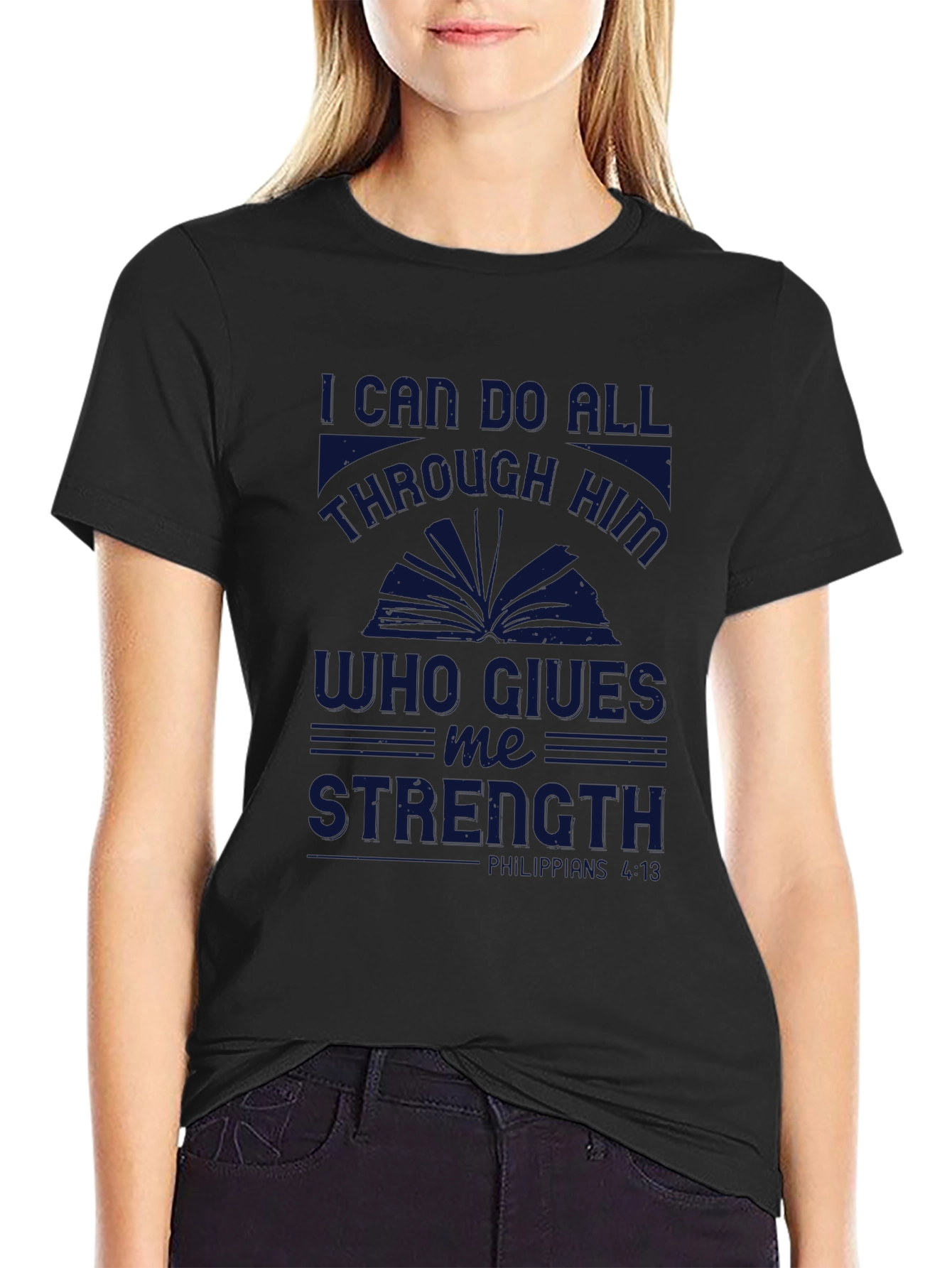 Faith Based Graphic T-Shirt I Can Do All Things