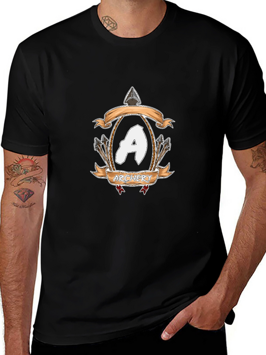 Archery Crest Black T-Shirt