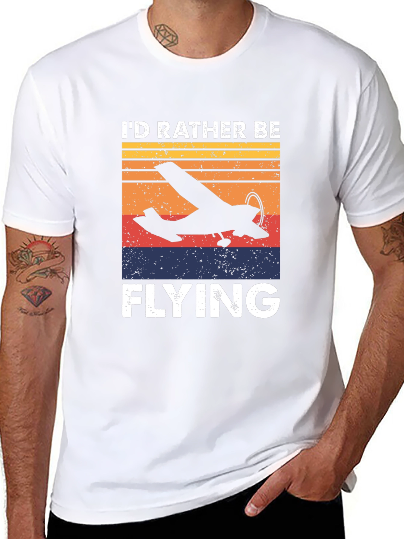 Id Rather Be Flying T-Shirt