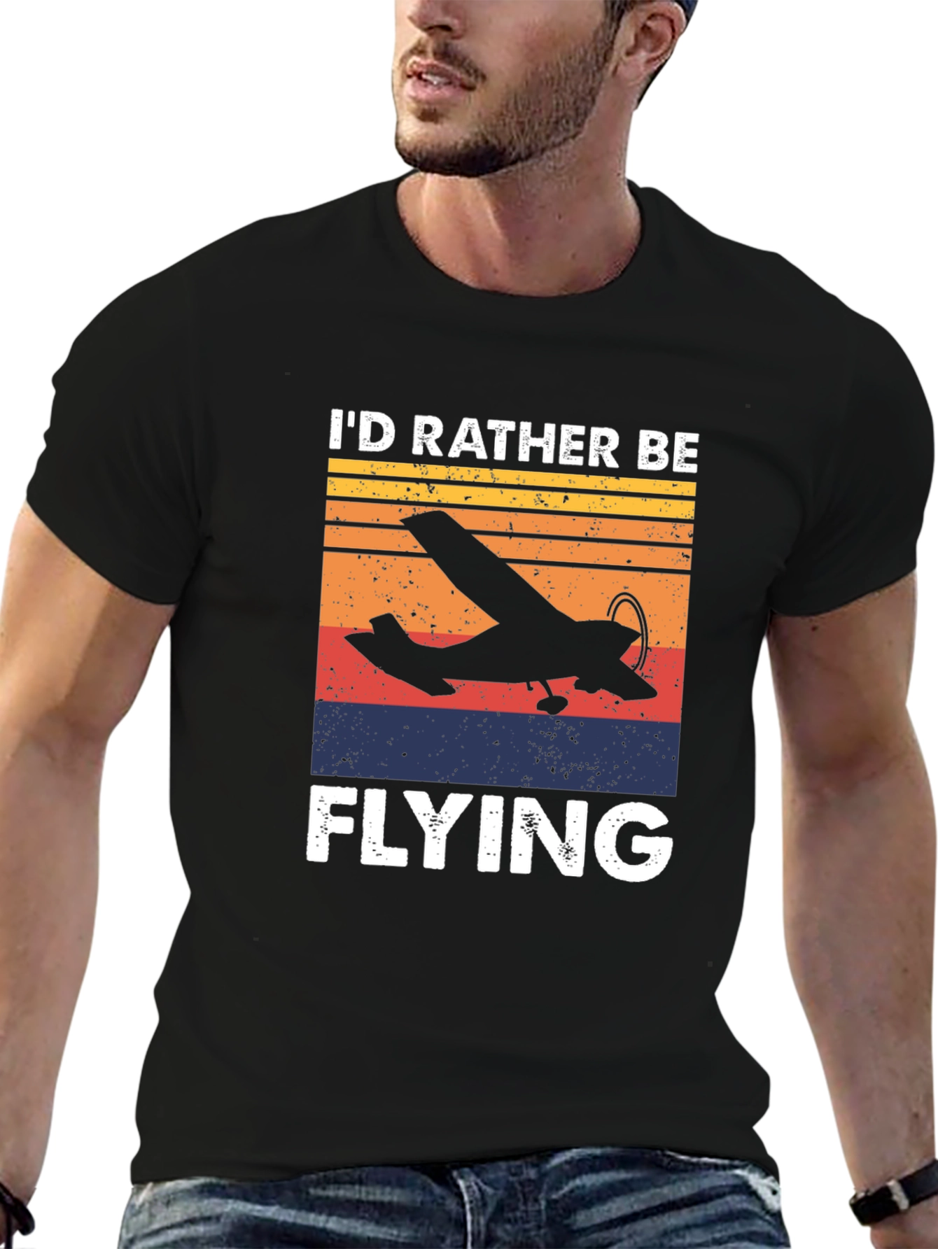 Id Rather Be Flying T-Shirt