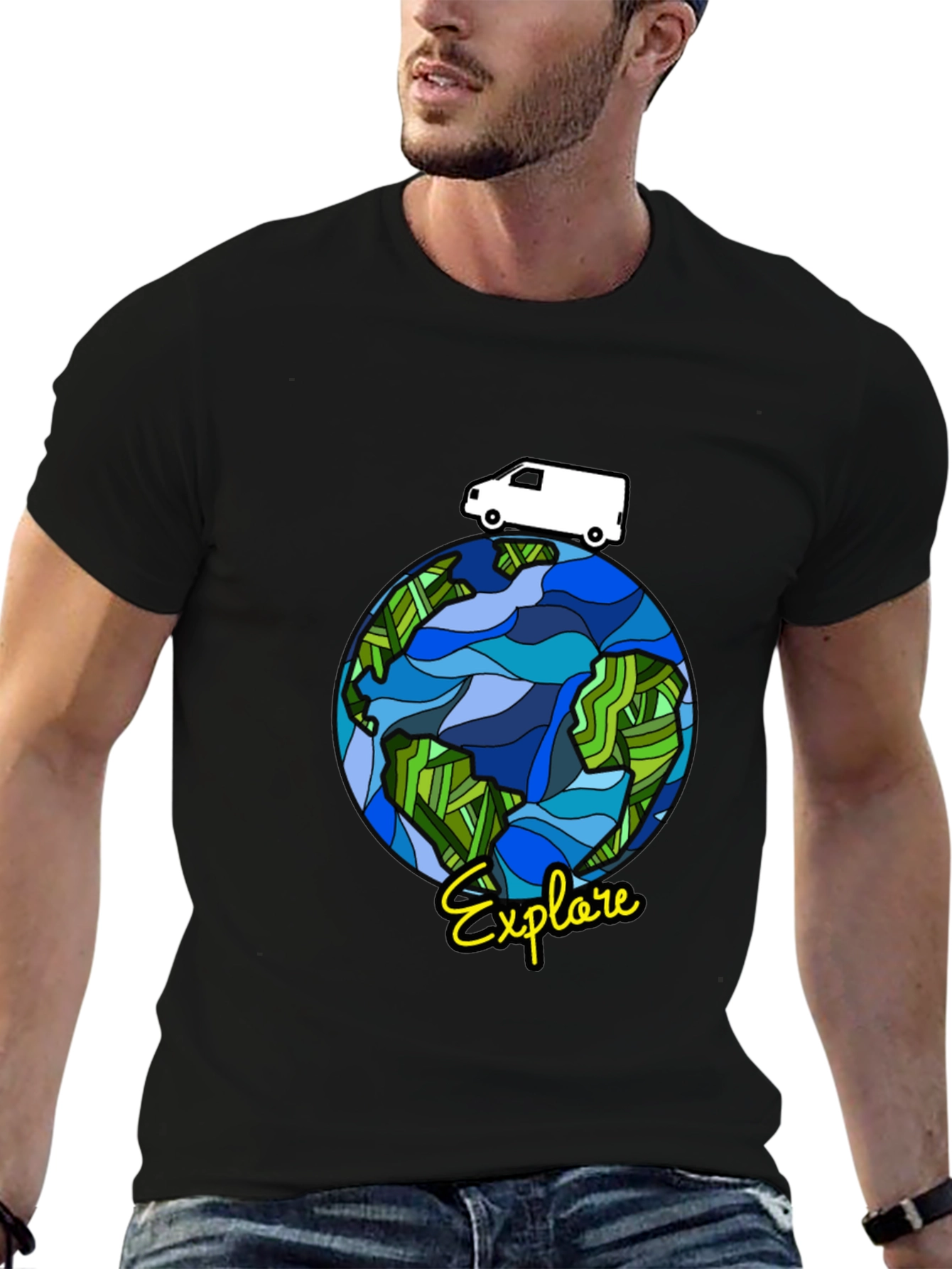 Explore the World Graphic T-Shirt