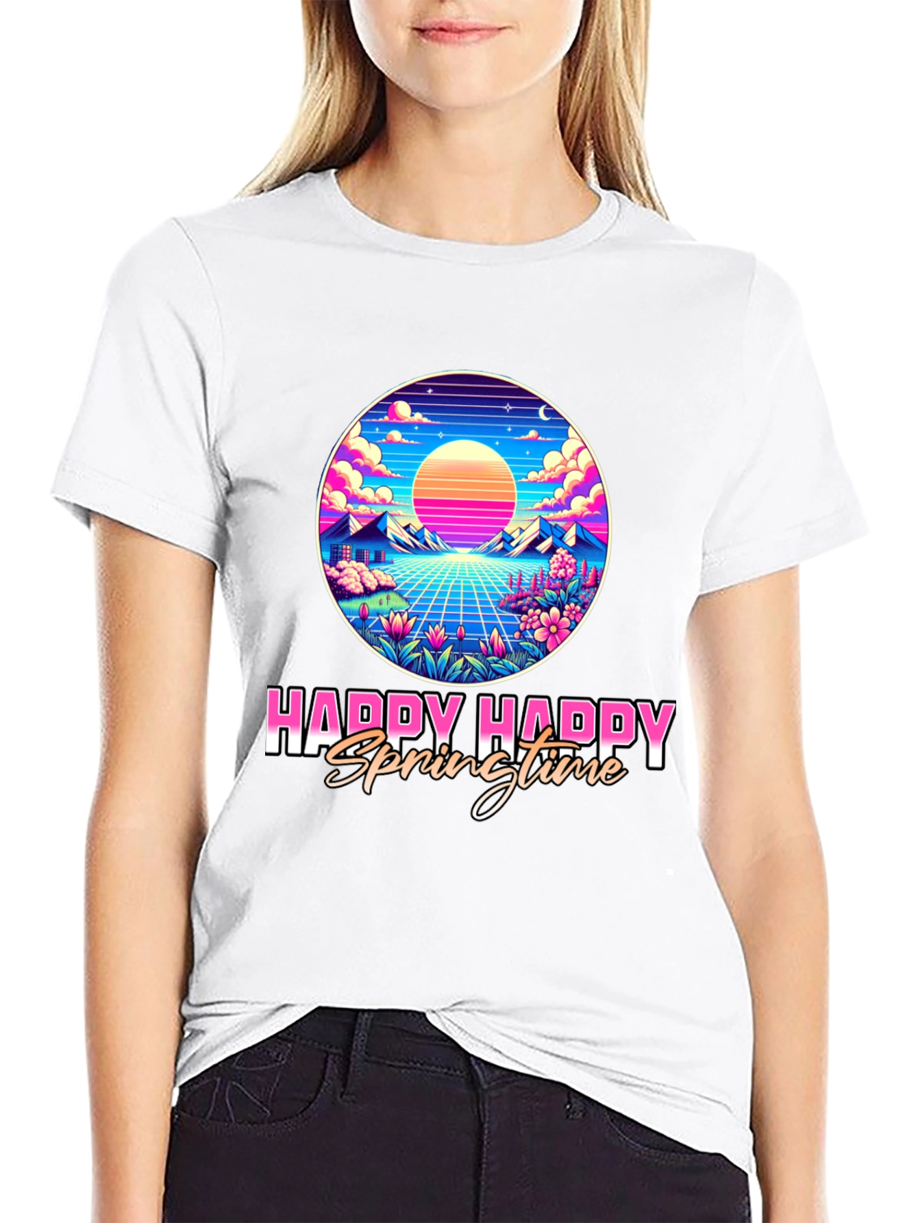 Happy Springtime Graphic Tee