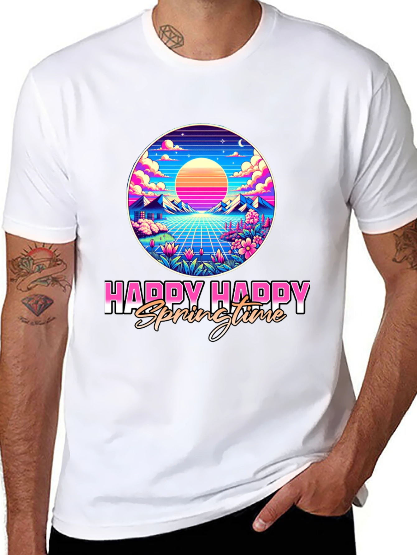Happy Springtime Graphic Tee