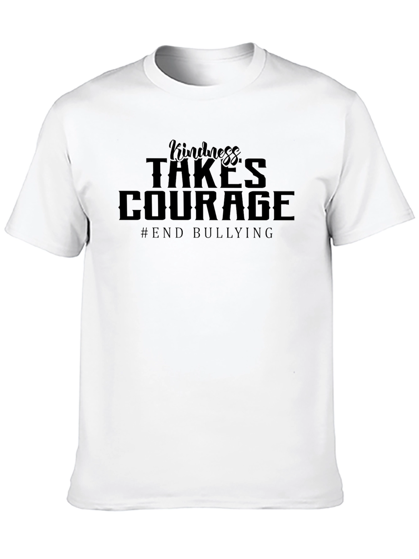 Kindness Takes Courage T-Shirt - End Bullying