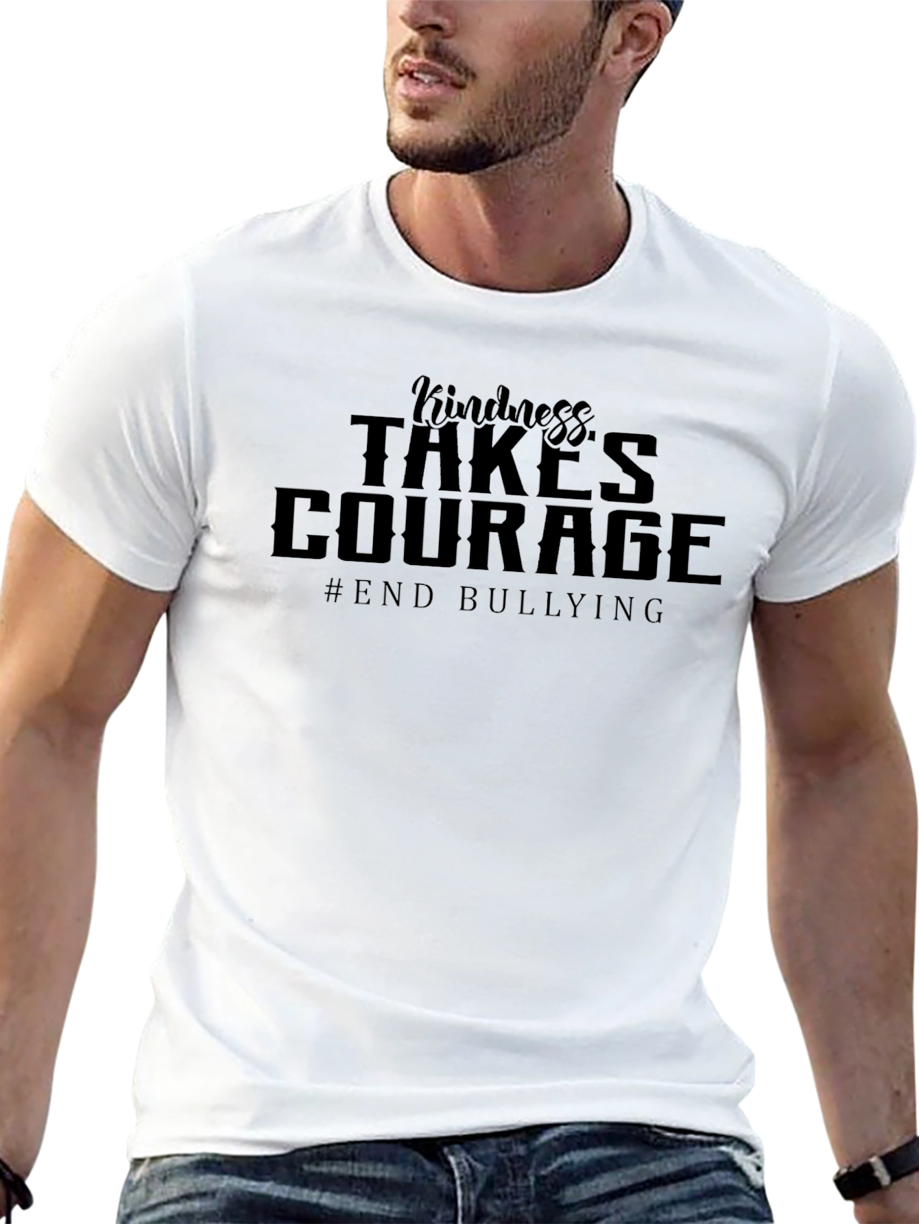 Kindness Takes Courage T-Shirt - End Bullying