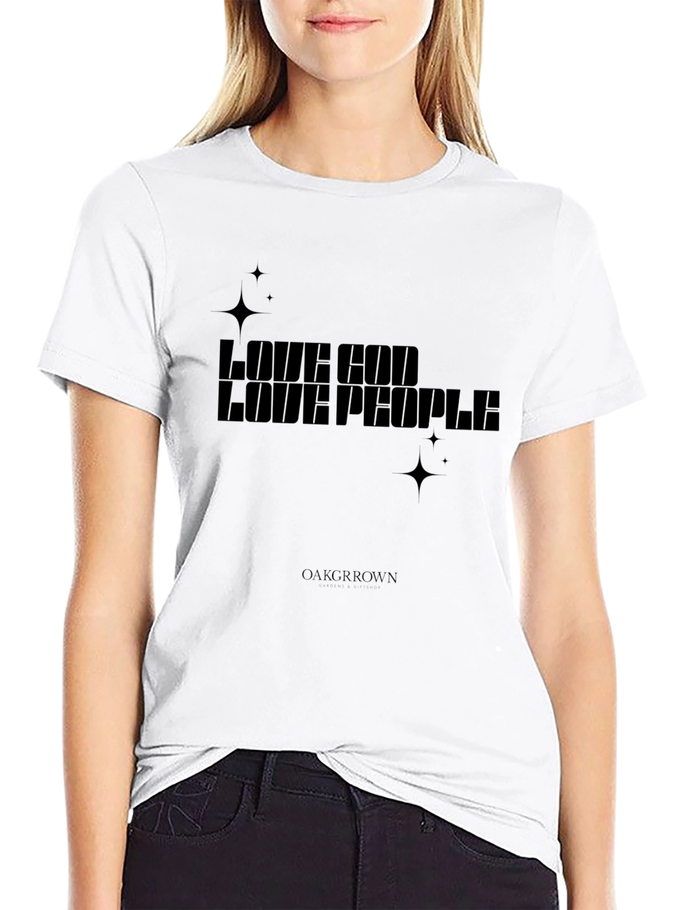 Love God Love People Graphic T-Shirt