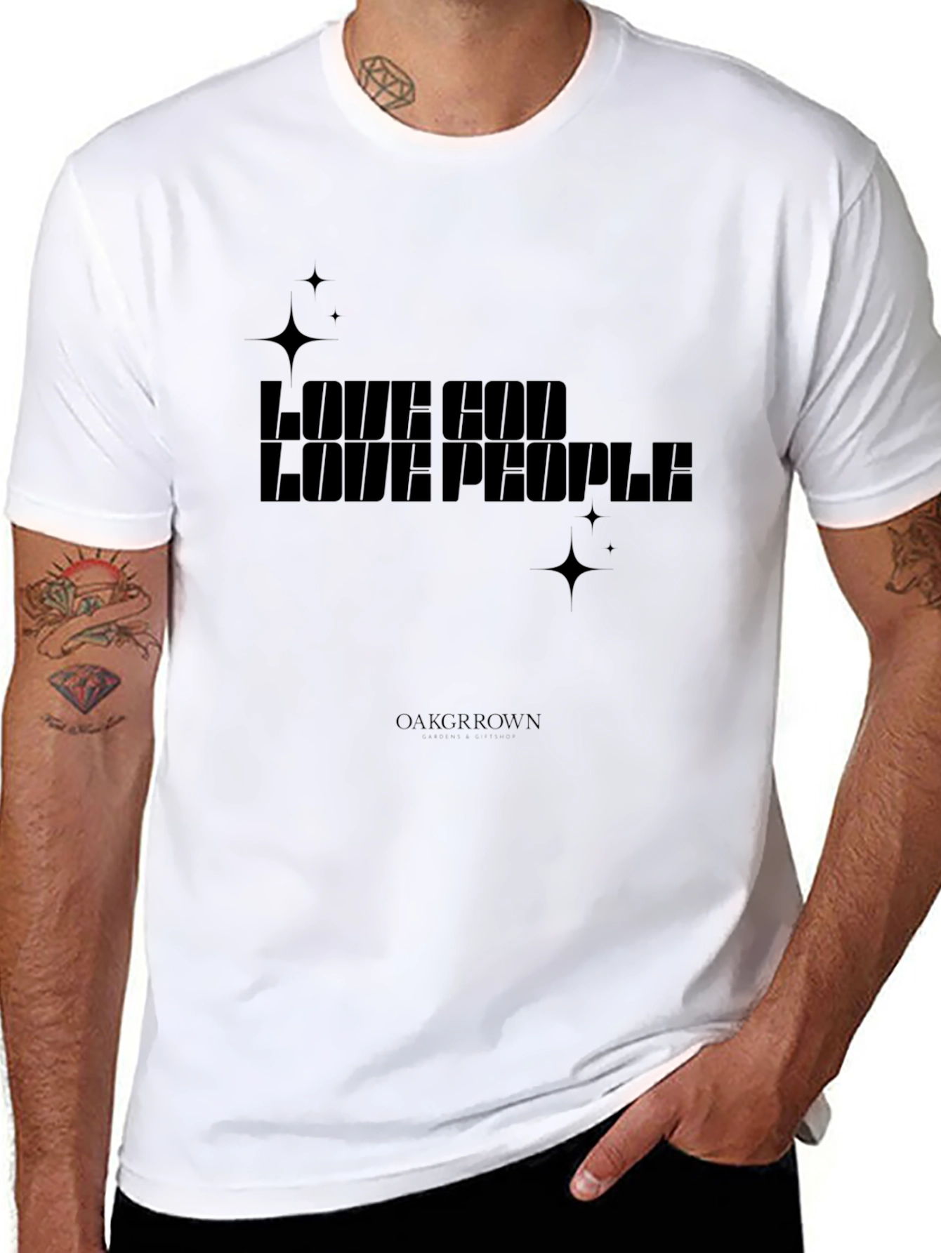 Love God Love People Graphic T-Shirt