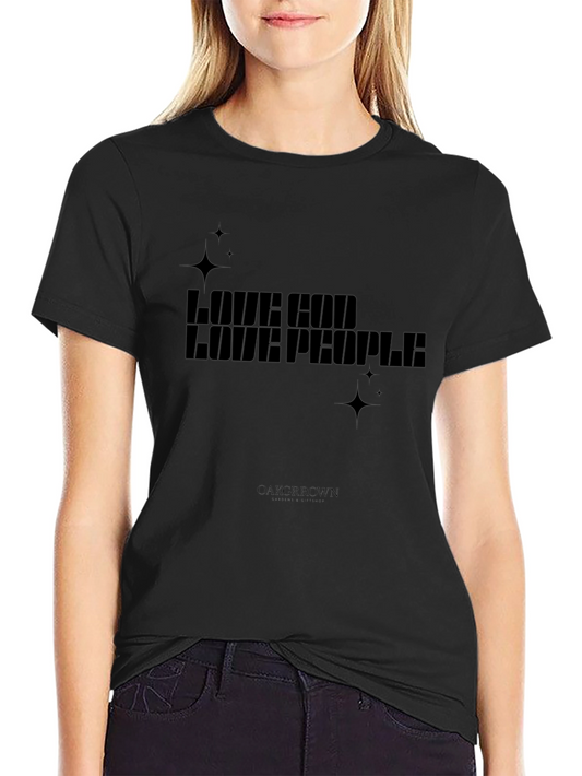 Love God Love People Graphic T-Shirt