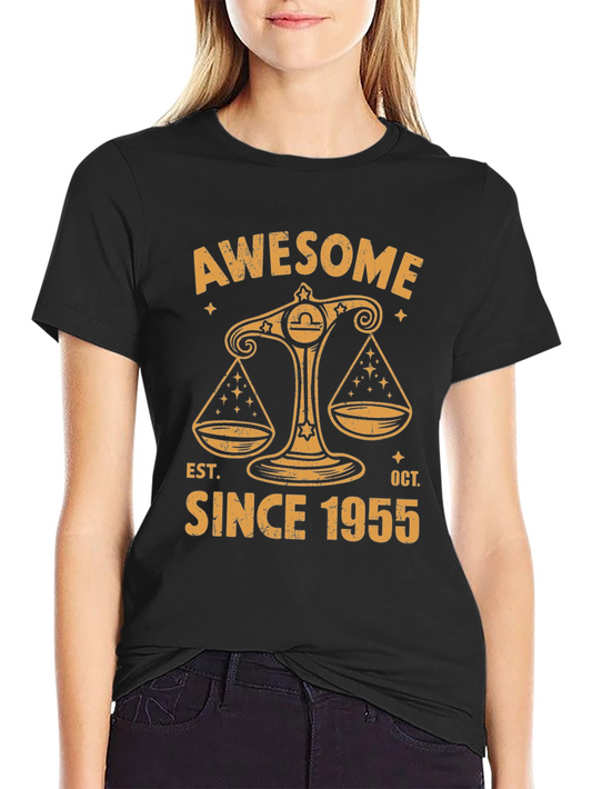 Awesome Libra Since 1955 T-Shirt
