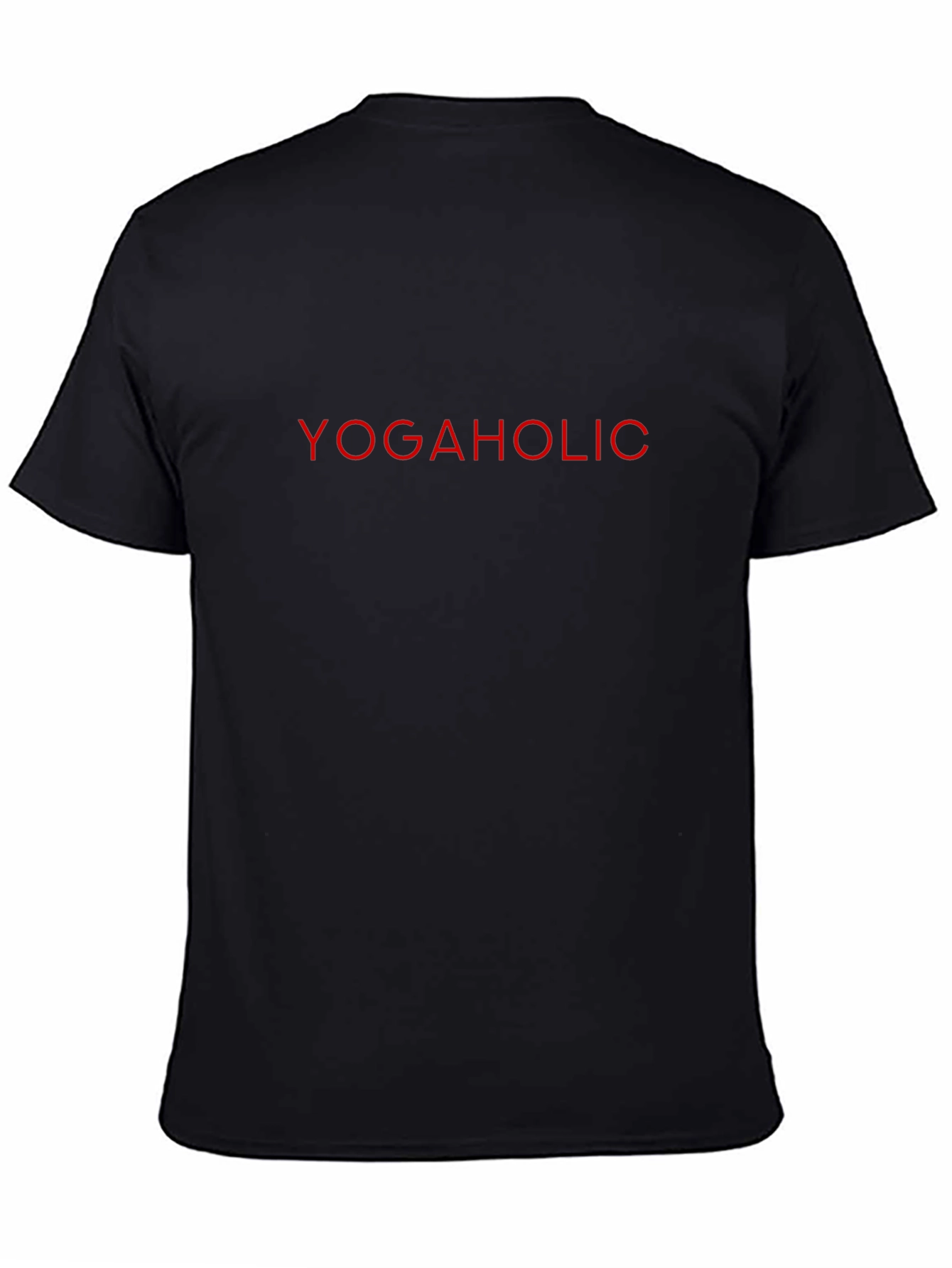 Yogaholic Black Tee - Yoga Lovers Apparel