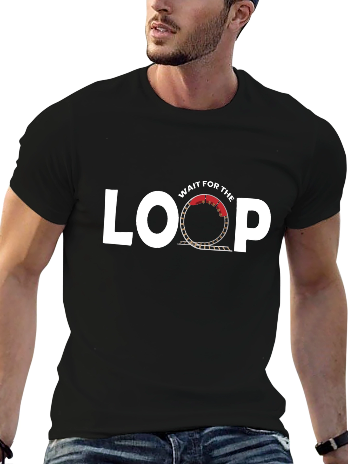 Wait for the Loop Roller Coaster T-Shirt