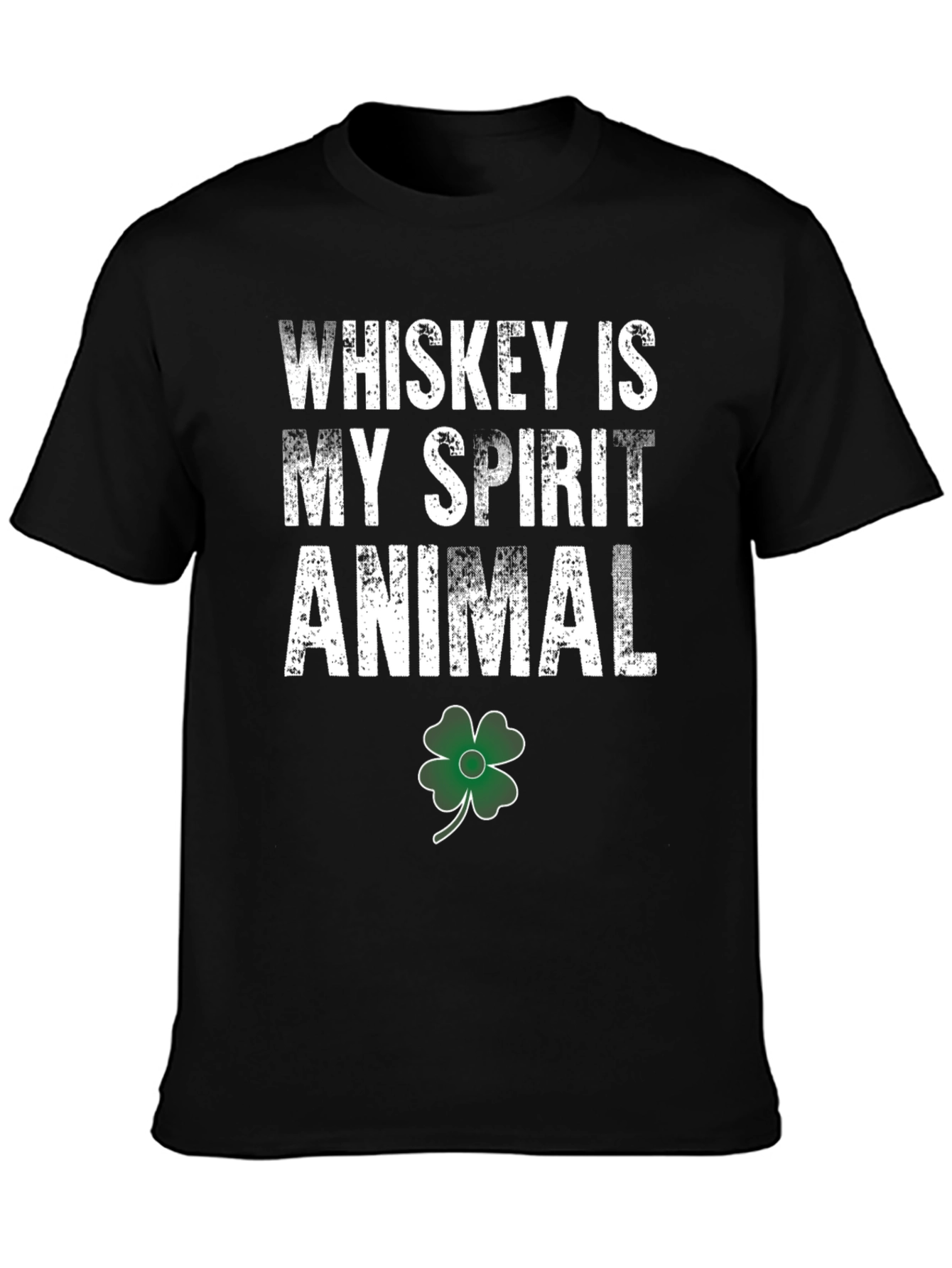Whiskey Is My Spirit Animal St. Patricks Day T-Shirt
