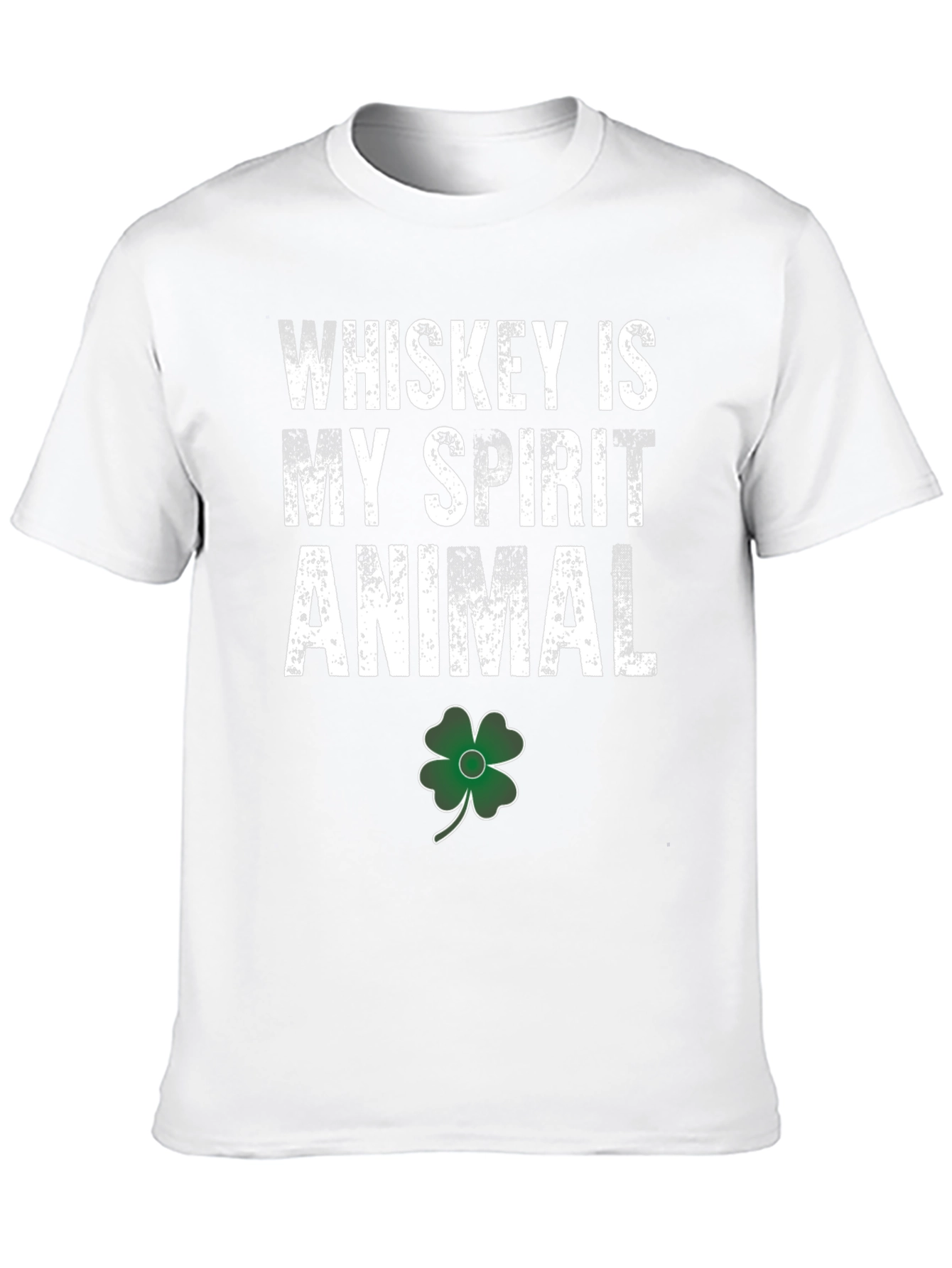 Whiskey Is My Spirit Animal St. Patricks Day T-Shirt