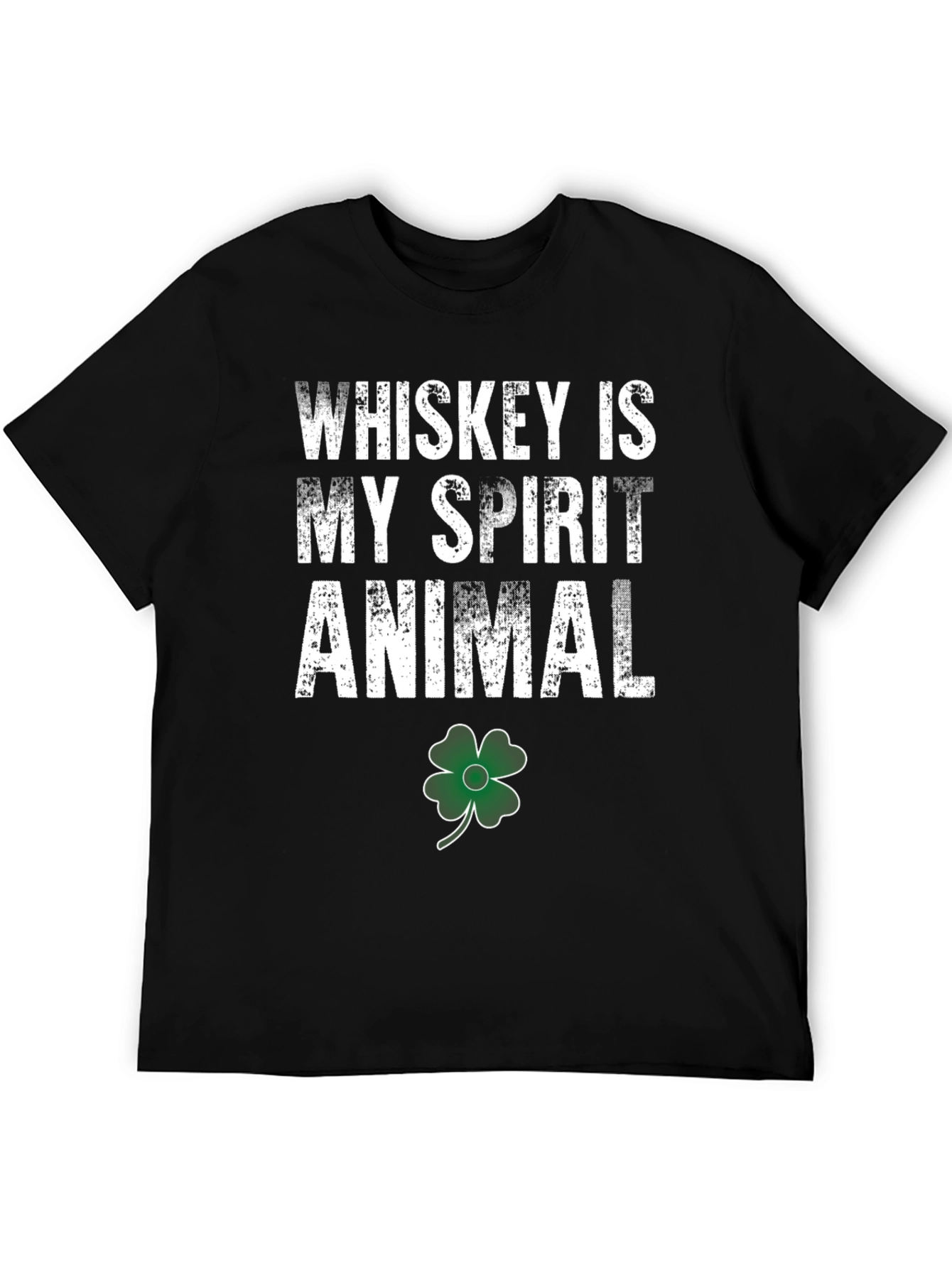 Whiskey Is My Spirit Animal St. Patricks Day T-Shirt