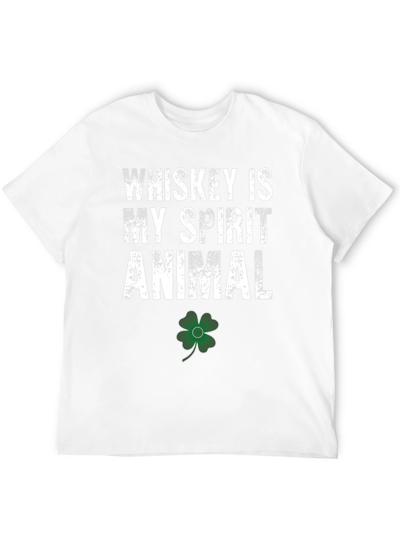 Whiskey Is My Spirit Animal St. Patricks Day T-Shirt