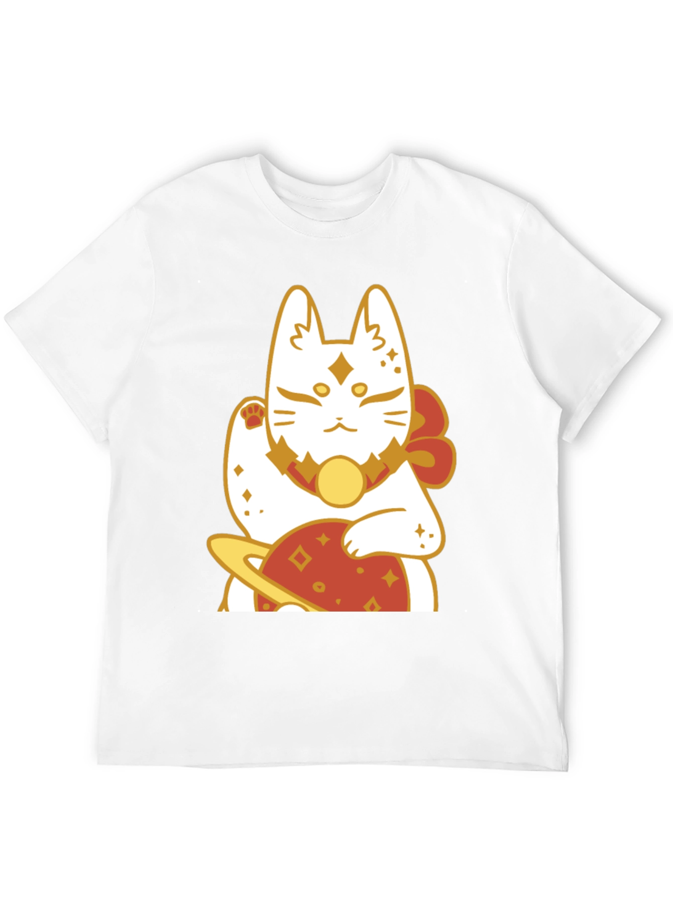 Lucky Cat Planet Graphic Tee