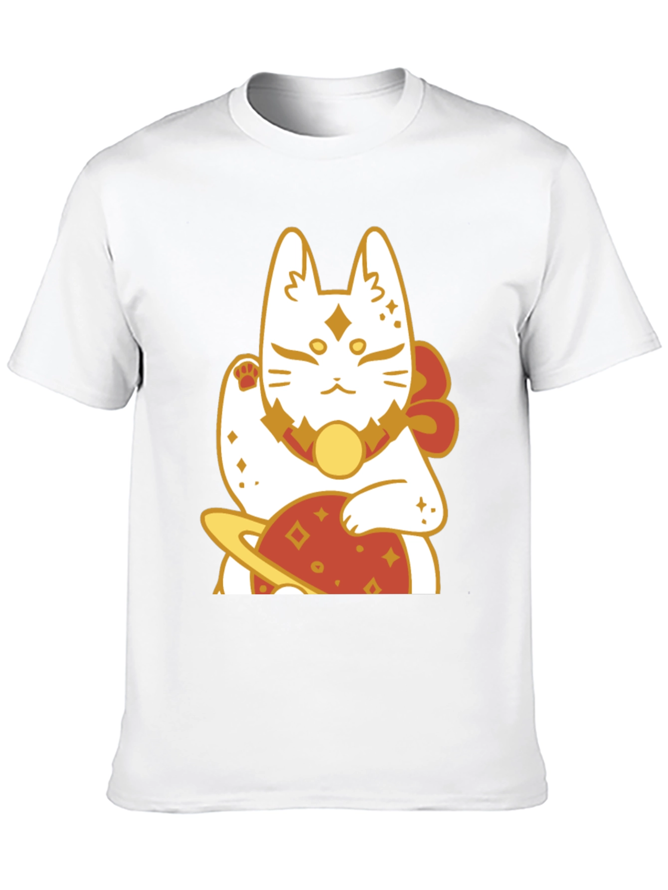 Lucky Cat Planet Graphic Tee