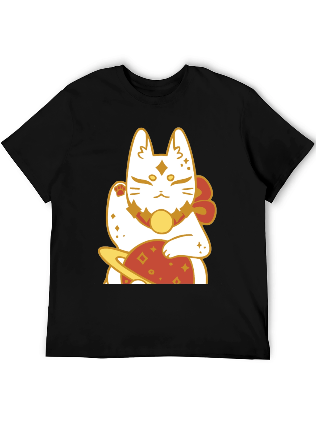 Lucky Cat Planet Graphic Tee