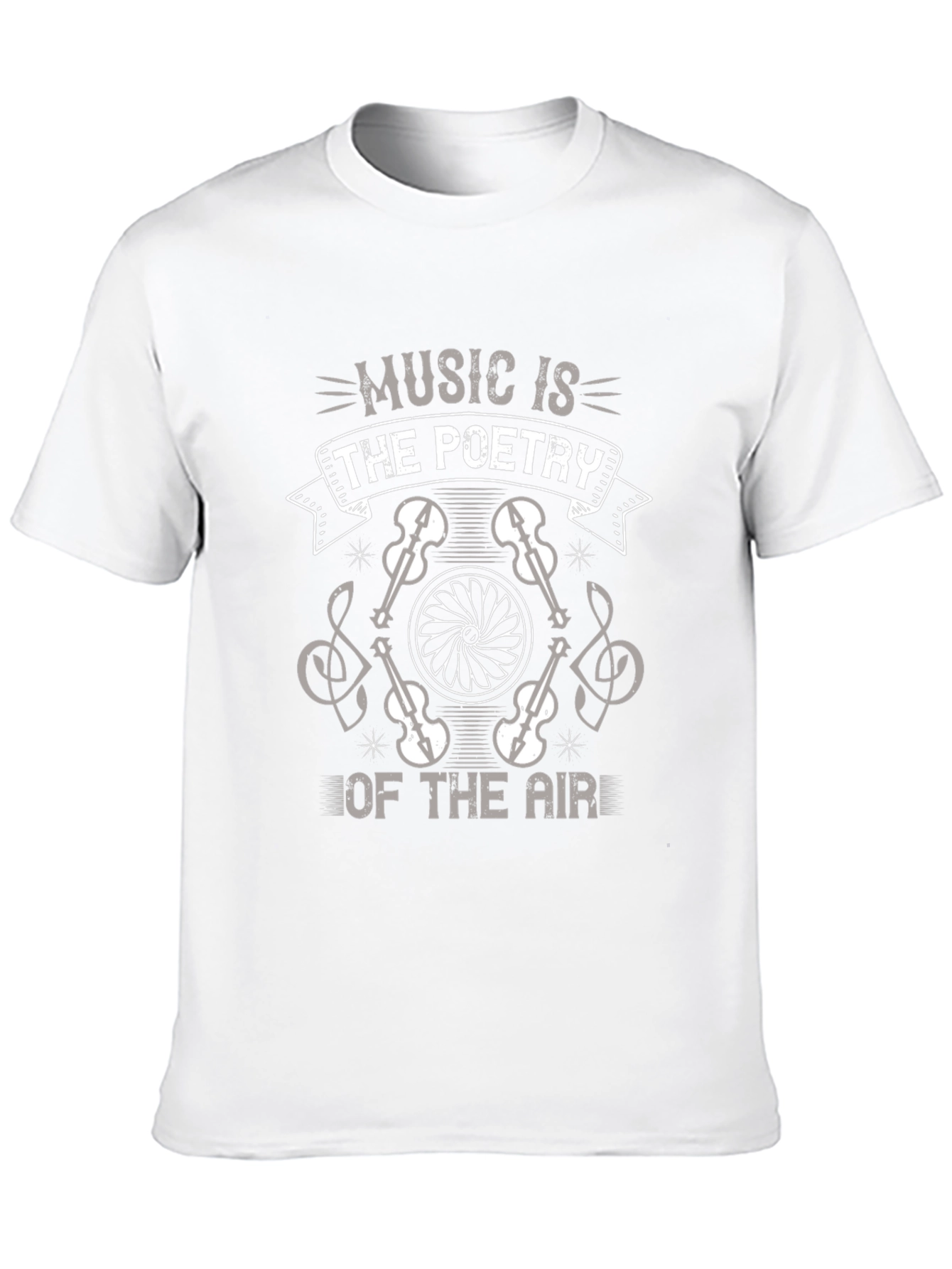 Music is the Poetry of the Air Graphic T-Shirt