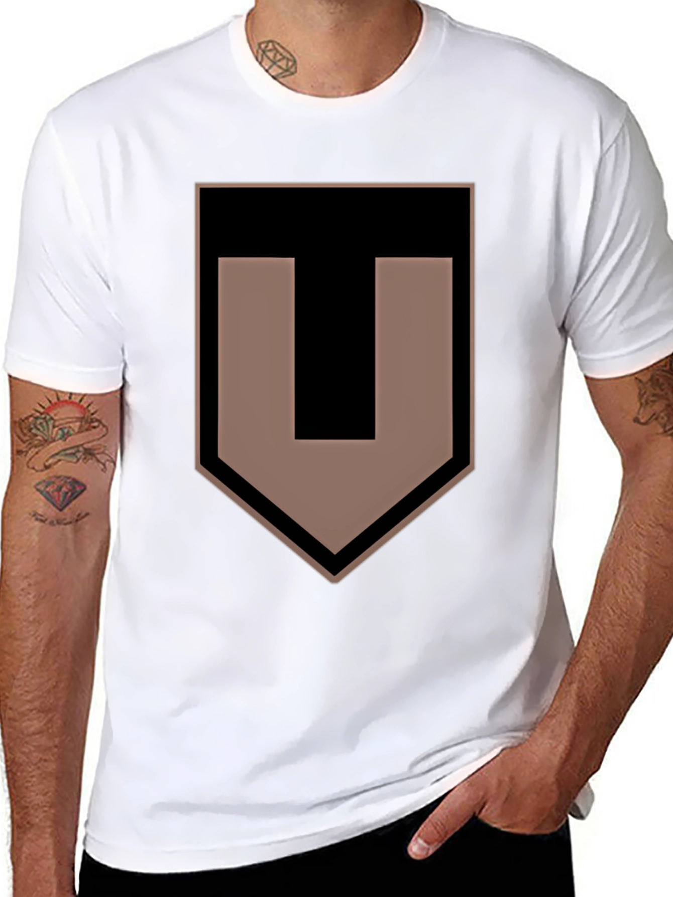 Emblem T-Shirt: Modern Minimalist Style