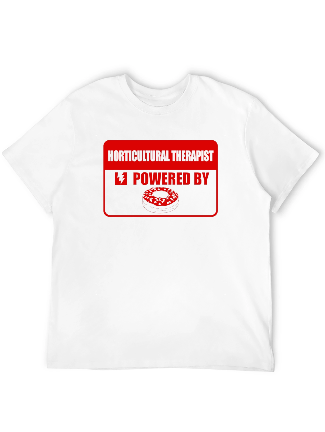 Horticultural Therapist Powered By Doughnuts T-Shirt
