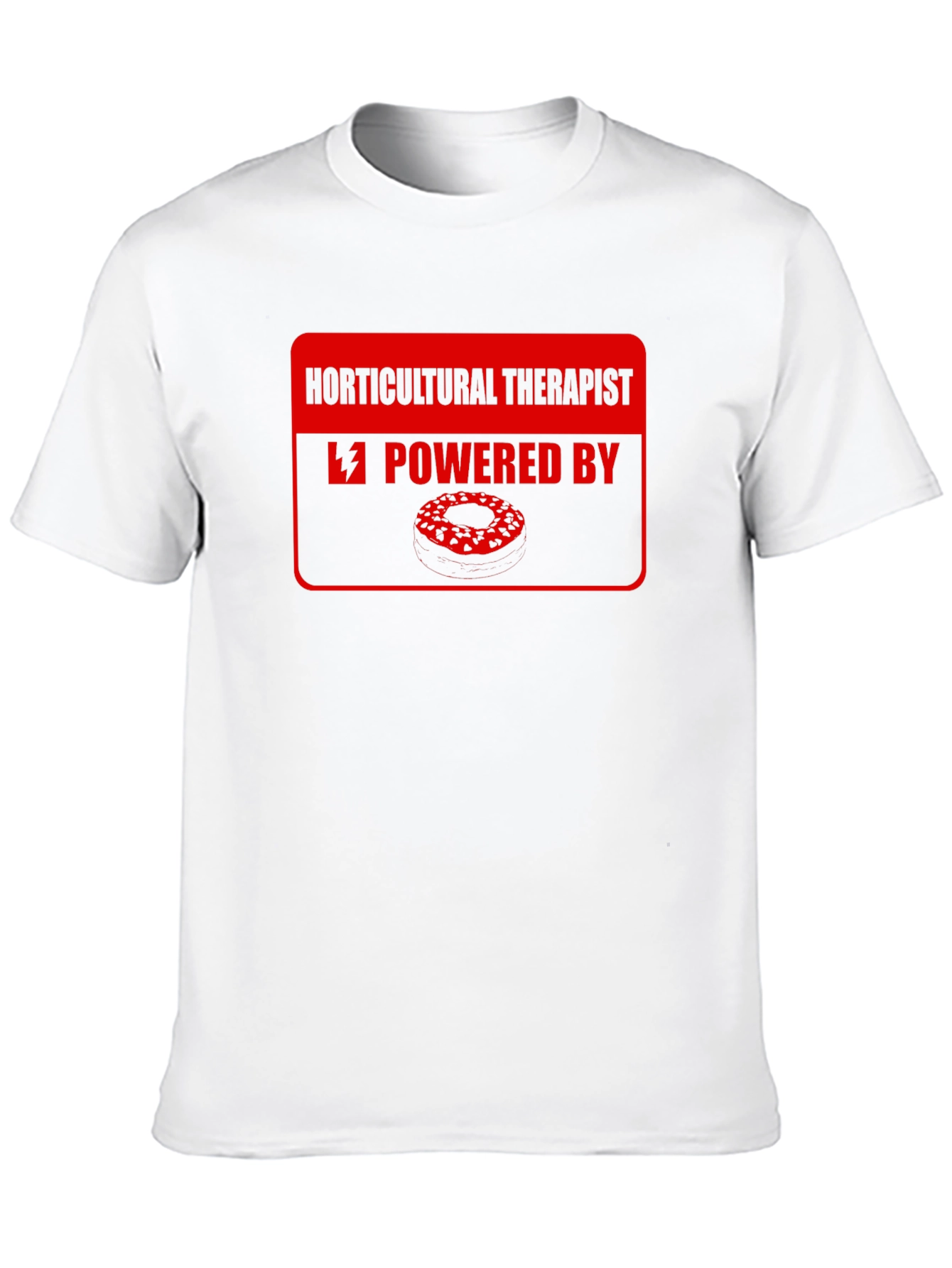 Horticultural Therapist Powered By Doughnuts T-Shirt