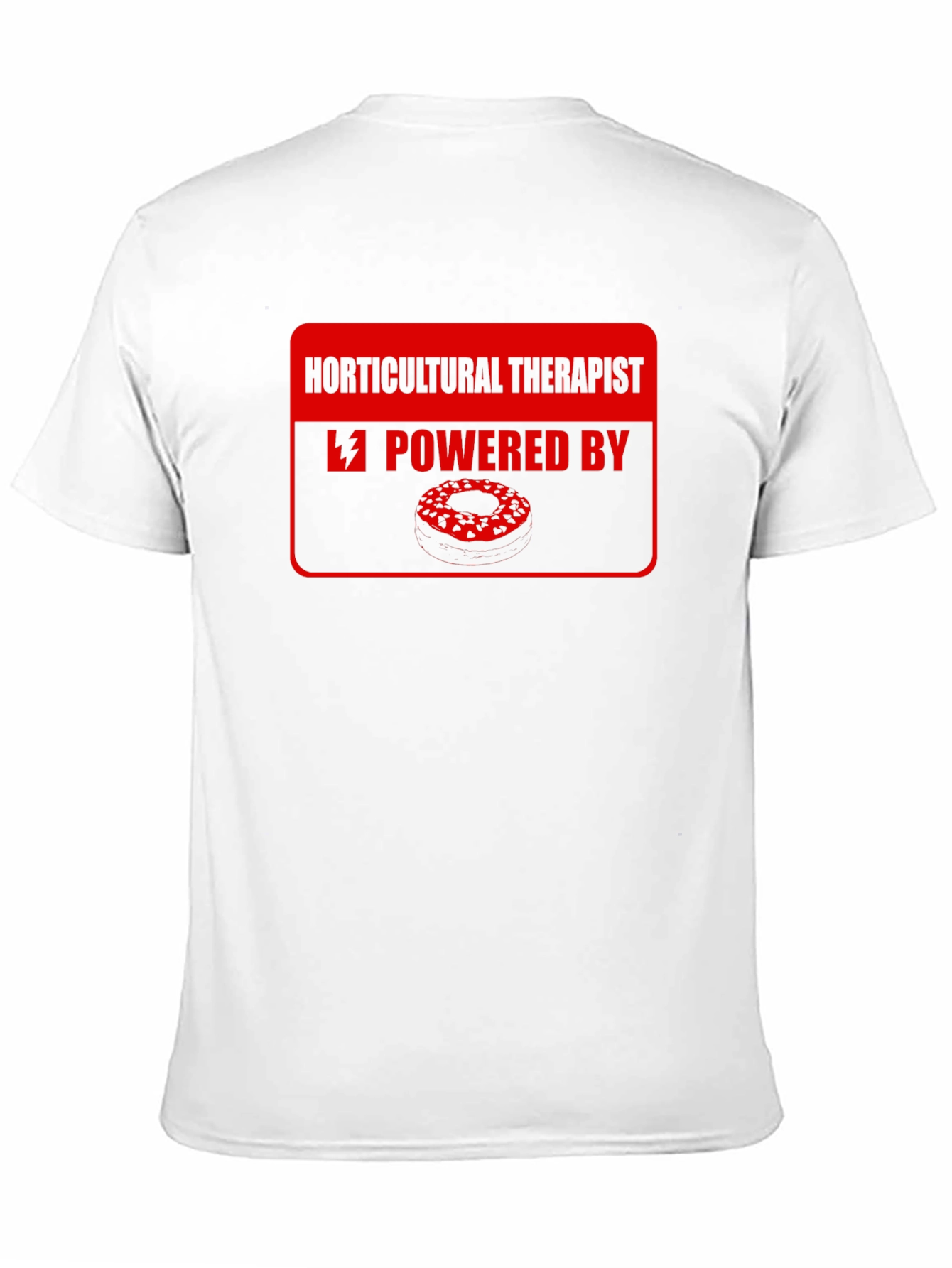 Horticultural Therapist Powered By Doughnuts T-Shirt