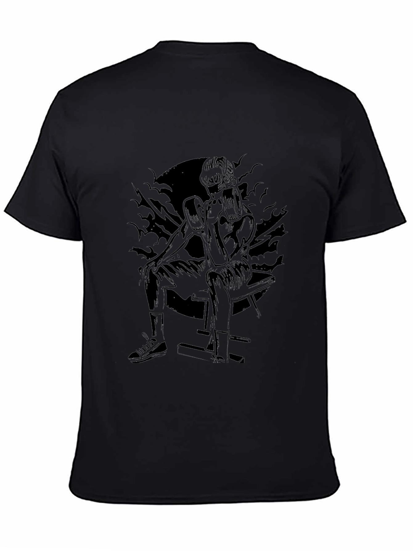 Boxer Silhouette Black T-Shirt