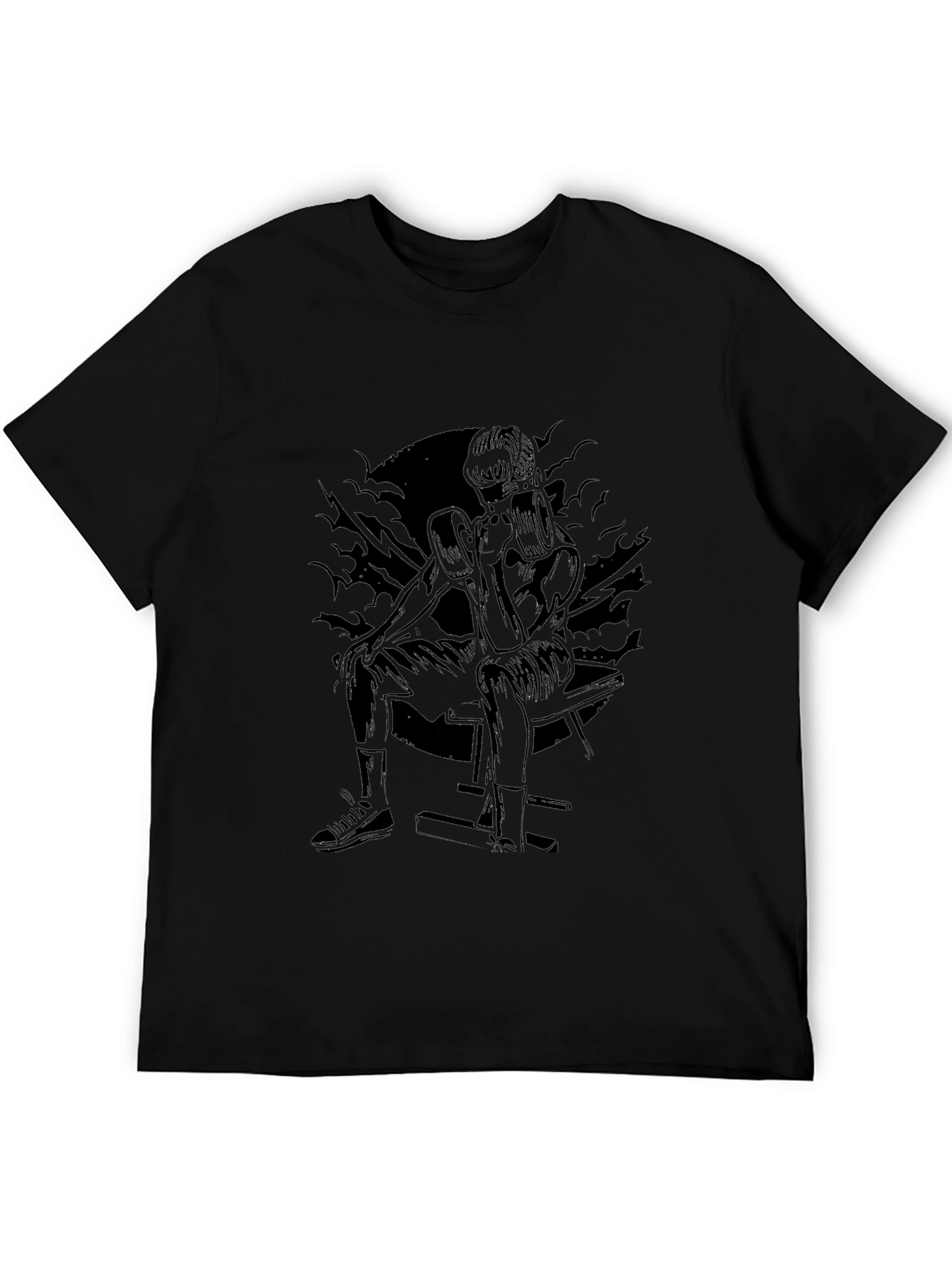 Boxer Silhouette Black T-Shirt
