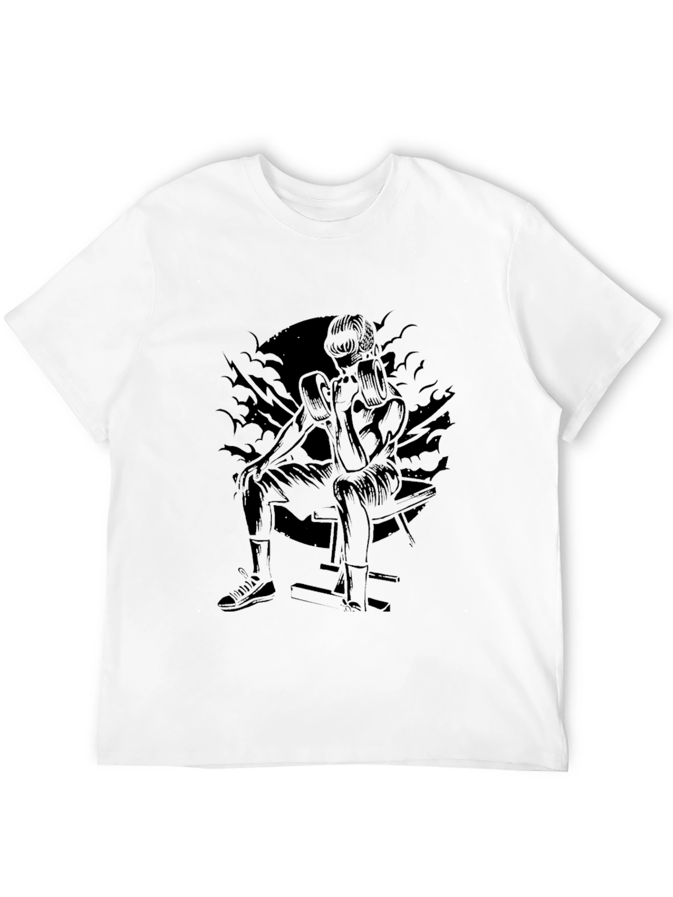 Boxer Silhouette Black T-Shirt