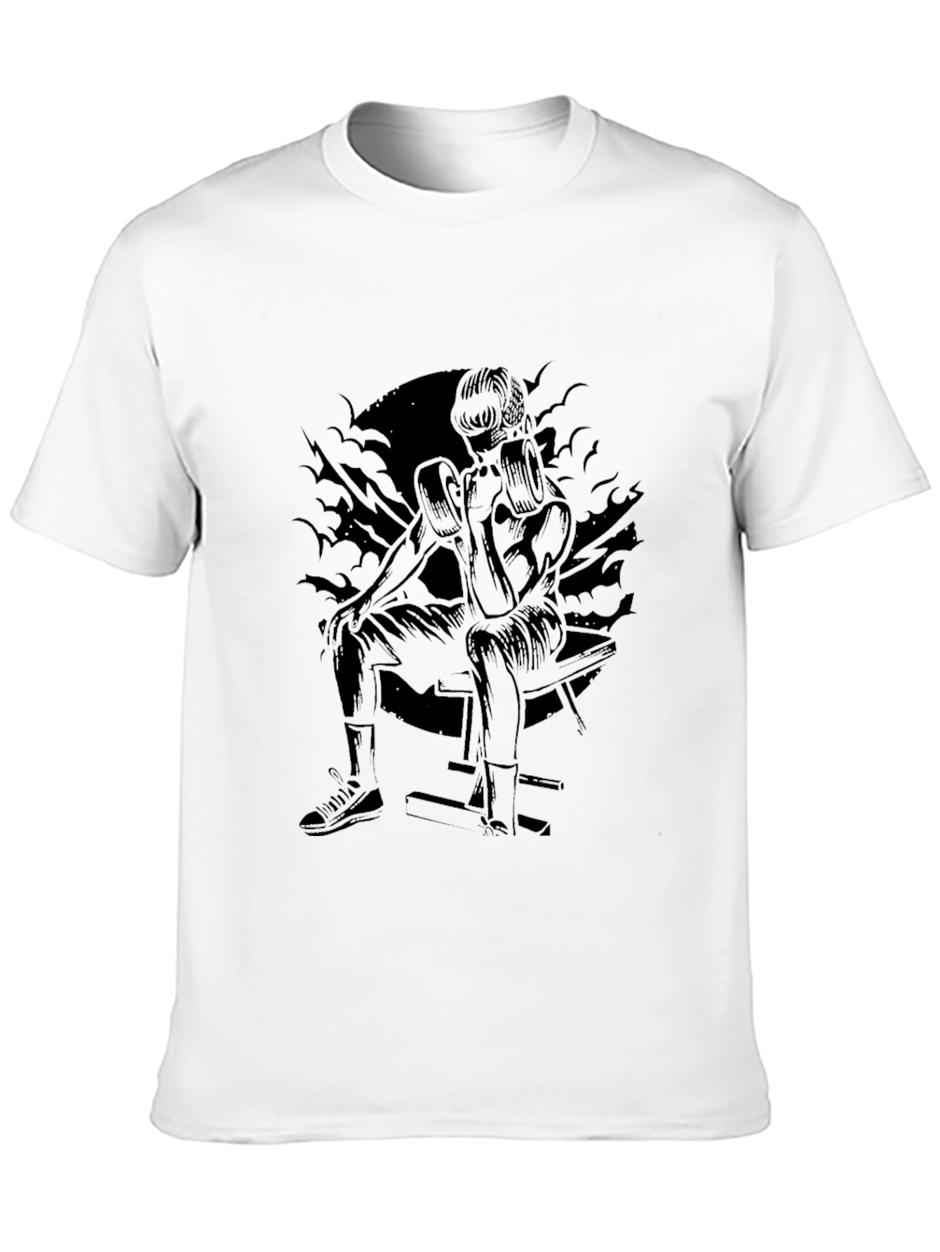 Boxer Silhouette Black T-Shirt
