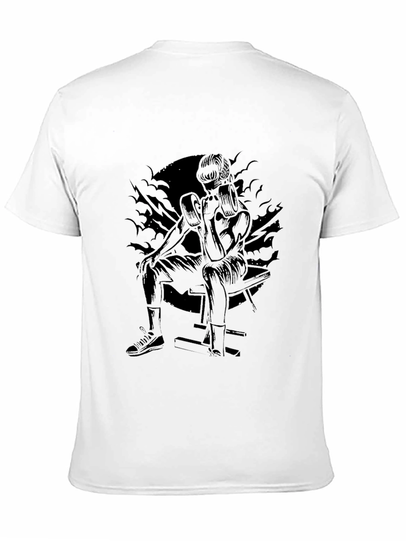 Boxer Silhouette Black T-Shirt