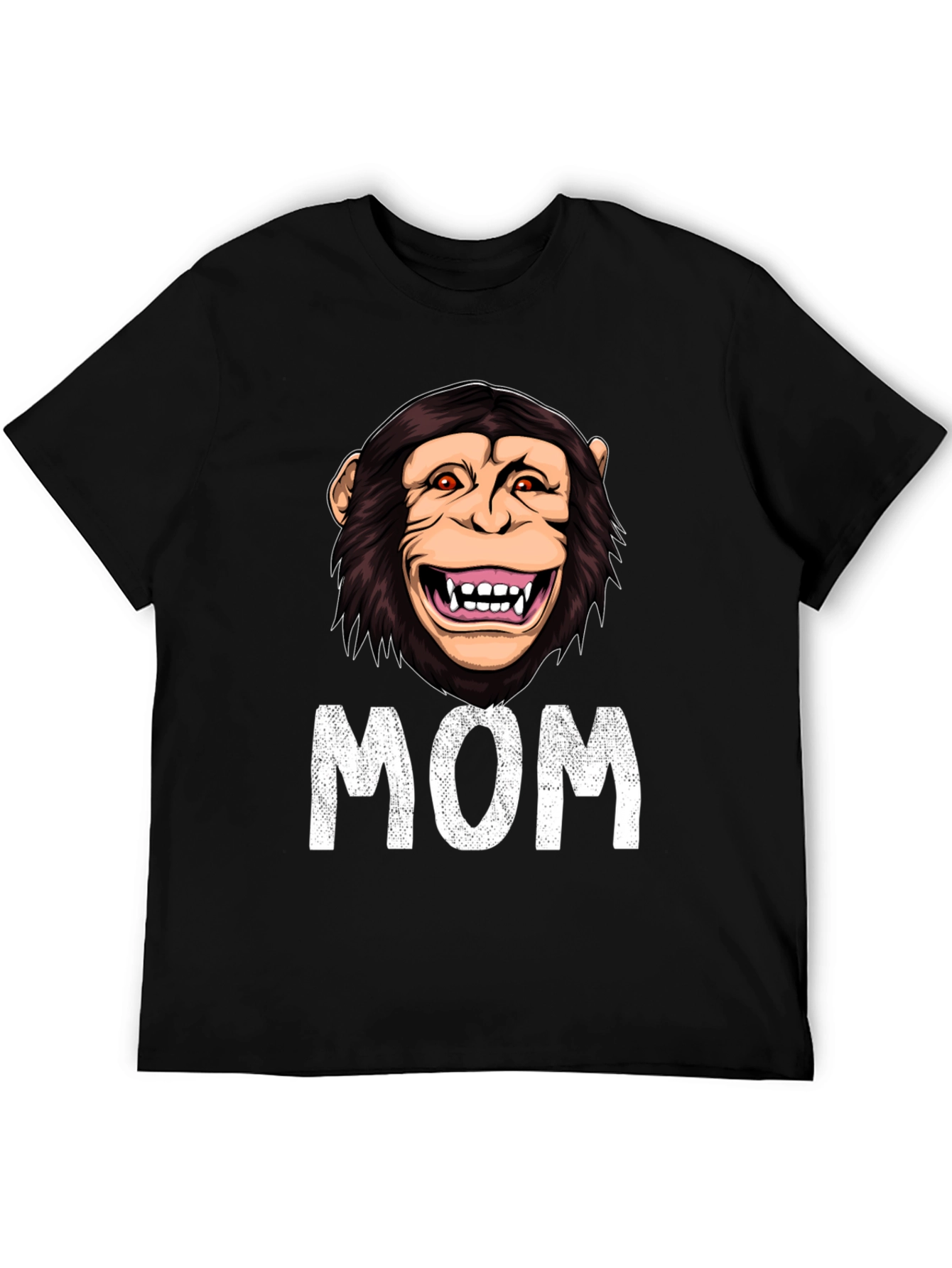 Funny Monkey Mom T-Shirt - Novelty Graphic Tee